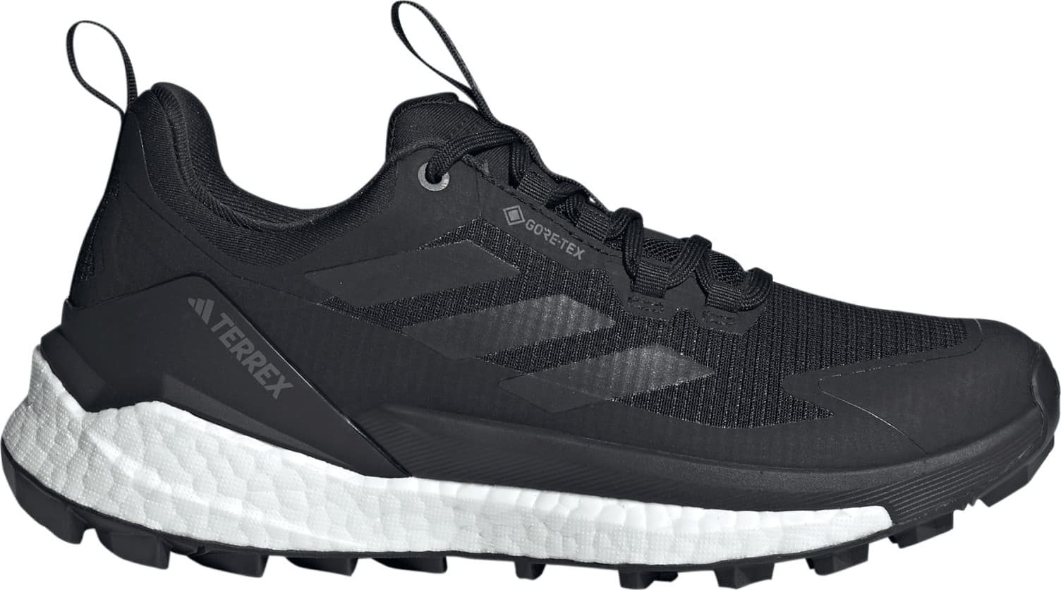 Adidas Women's Terrex Free Hiker 2.0 Low GORE-TEX Hiking Shoes Core Black/Core Black/Grey Four