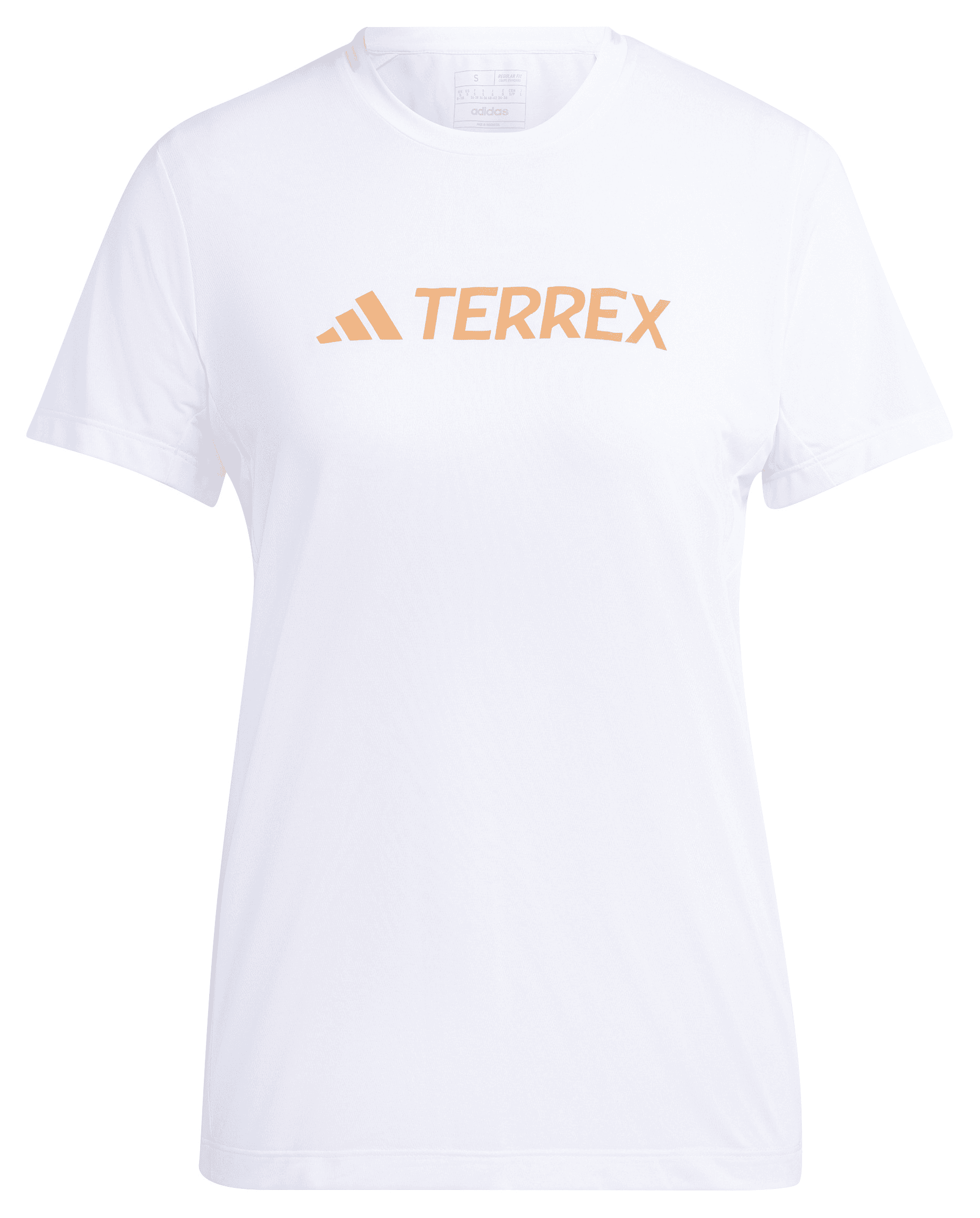 Adidas Women's Terrex Mt Log Tech Tee White