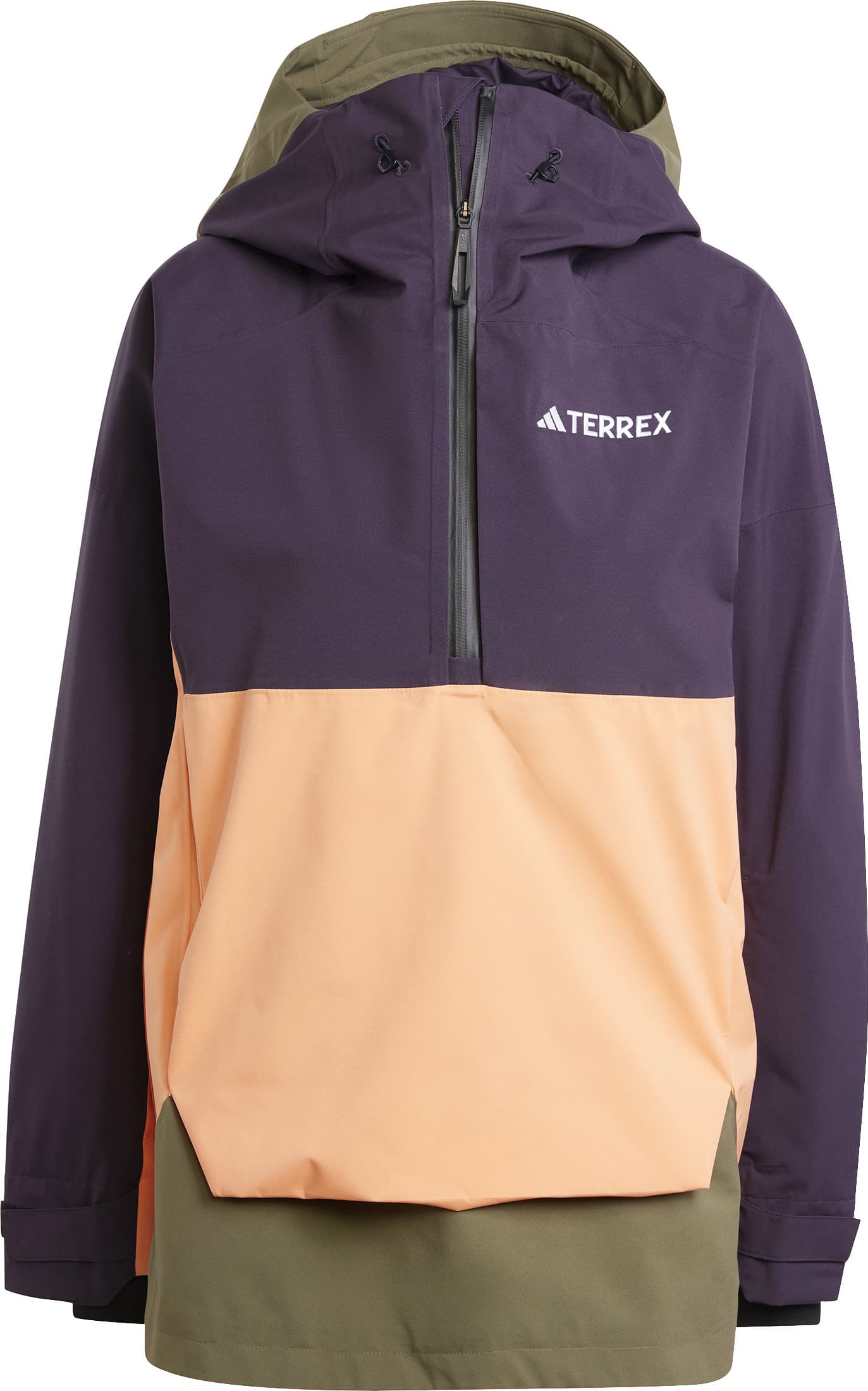 Adidas Women's Terrex Xperior 2L Lined RAIN.RDY Anorak Aurbla/Olistr/Ambtin