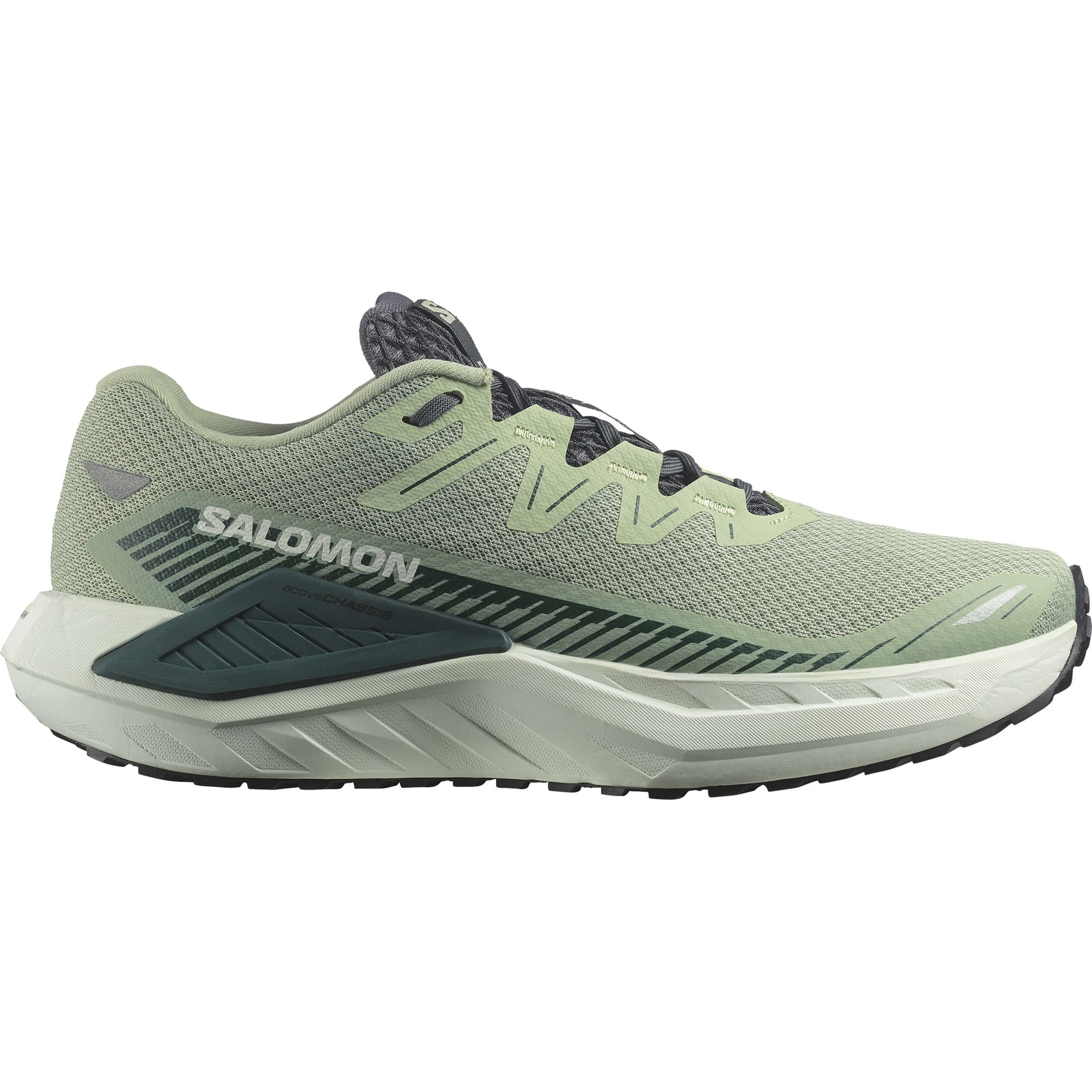 Salomon Salomon Men's DRX Defy GRVL Smoke Green/Sea Moss/Canary Green