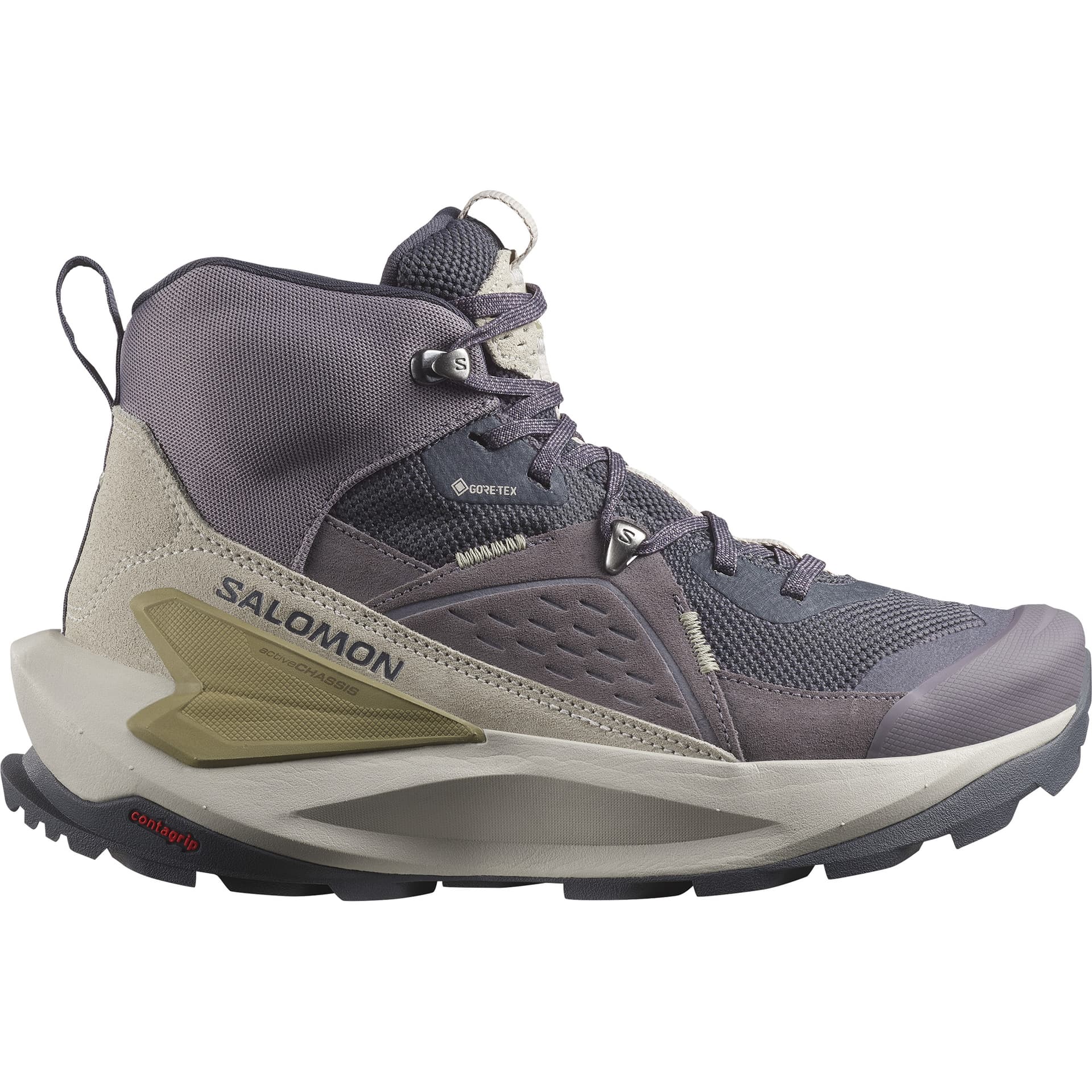 Salomon Salomon Women's Elixir Mid GORE-TEX Nine Iron/Shark/Silver Cloud