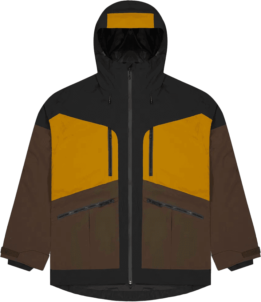 Picture Organic Clothing Men's Naikoon Jacket Black Chicory Honey