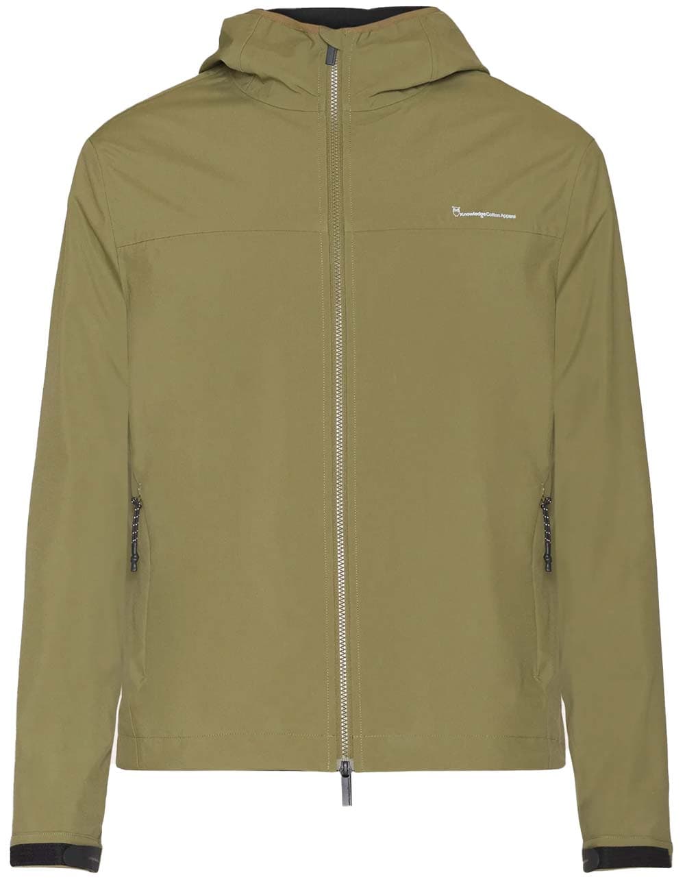 Knowledge Cotton Apparel Knowledge Cotton Apparel Men's Nordenvind Light Shell Jacket Burned Olive