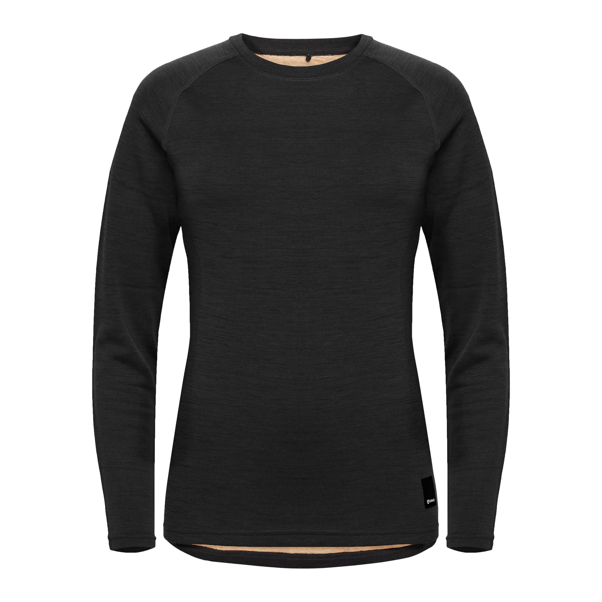 Urberg Women's Selje Merino-Bamboo Top Phantom/Peach Fuzz