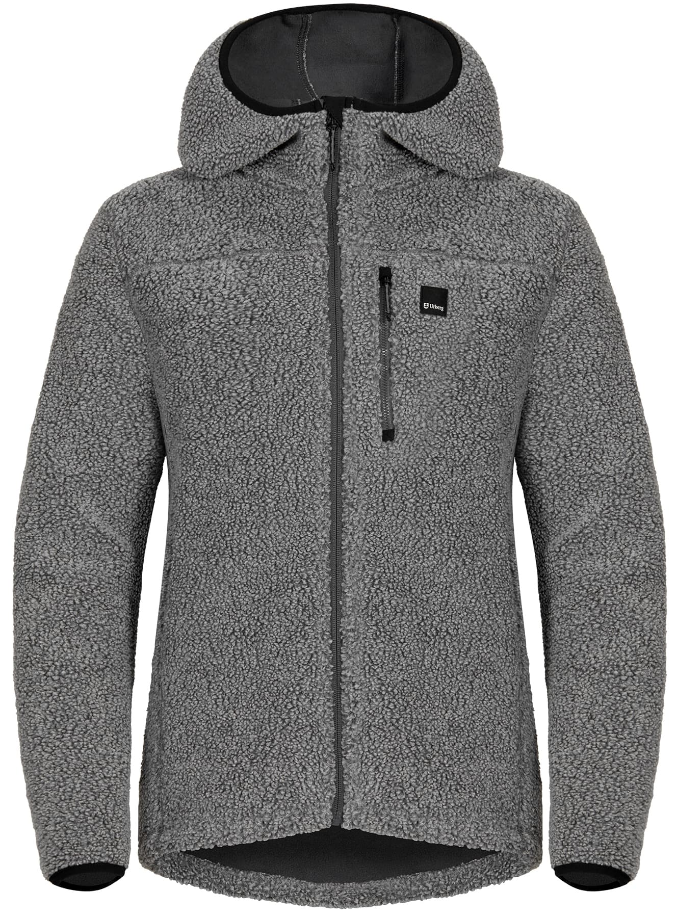 Urberg Urberg Women's Pile Hoodie Grey Melange