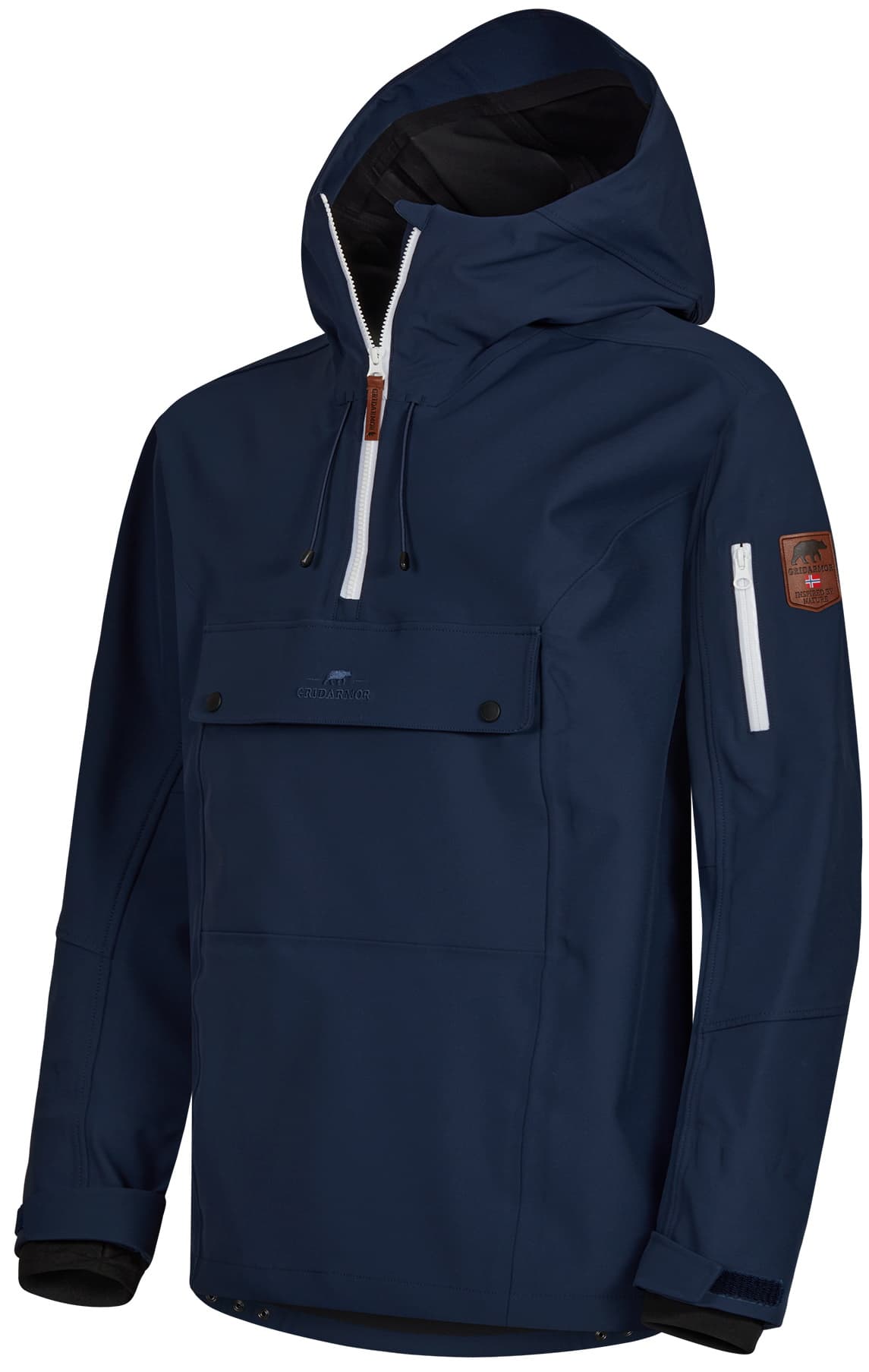 Gridarmor Gridarmor Men's Skare Soft Shell Anorak Navy Blazer