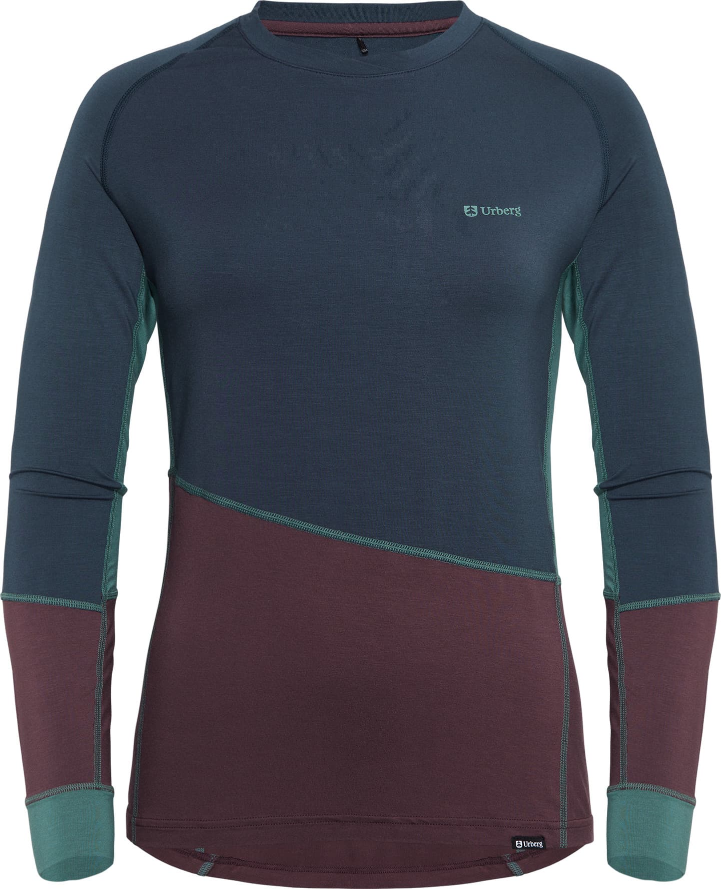 Urberg Urberg Women's Tree Base Layer Top Blue Nights