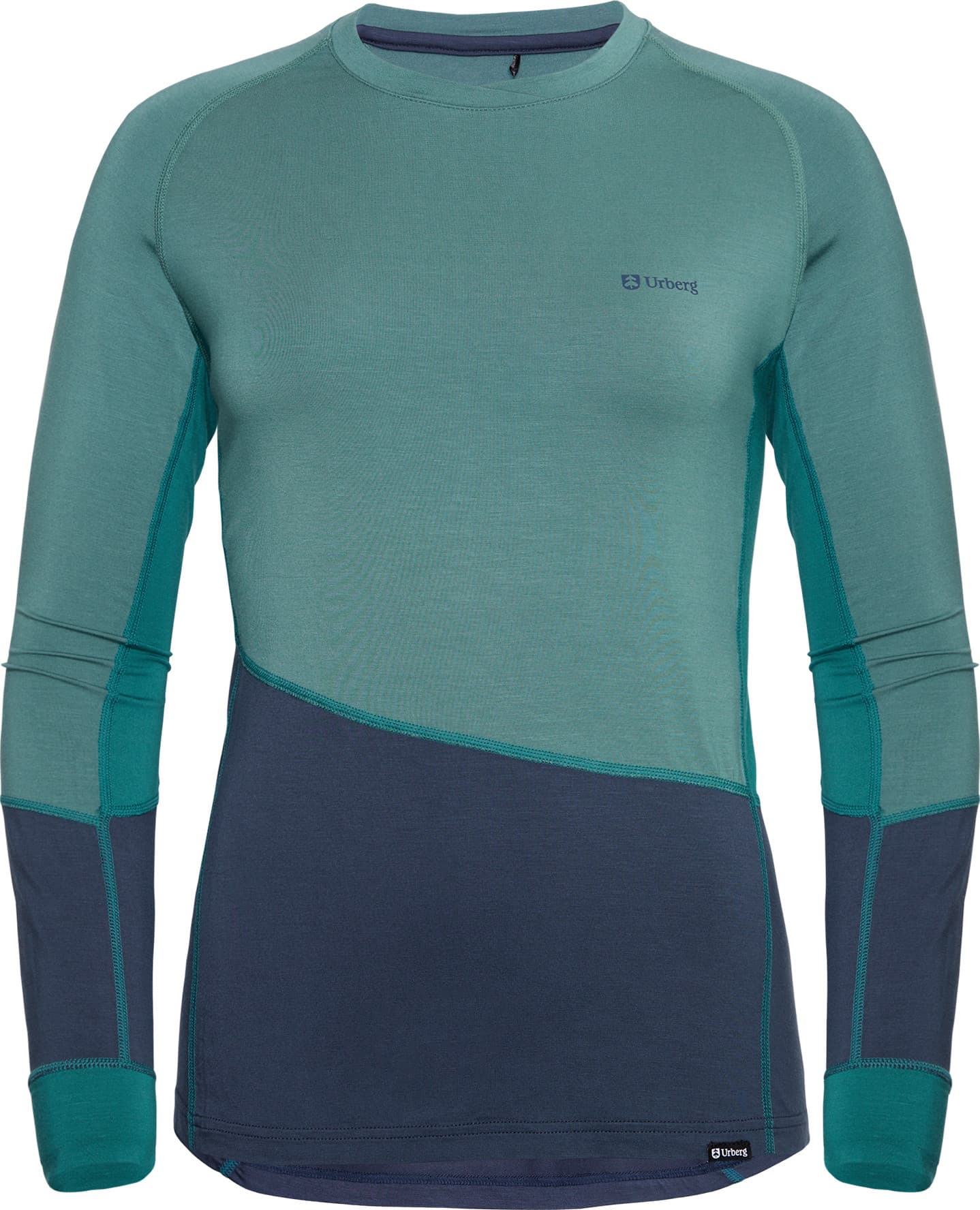 Urberg Urberg Women's Tree Base Layer Top Silver Pine
