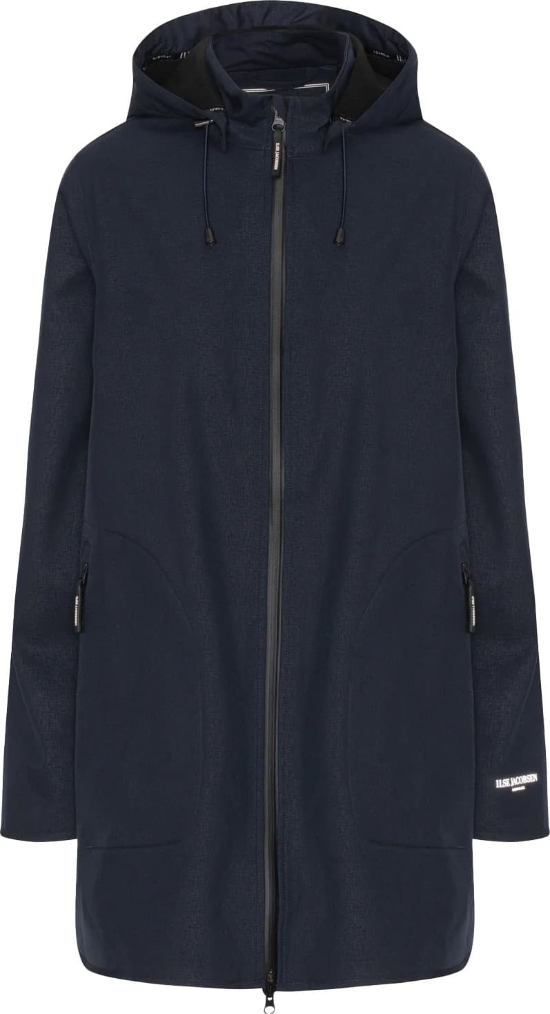 Ilse Jacobsen Ilse Jacobsen Women's Raincoat 135 Long Dark Indigo