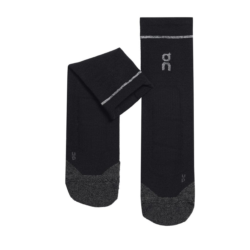 On On Unisex Merino Ultra Sock Black
