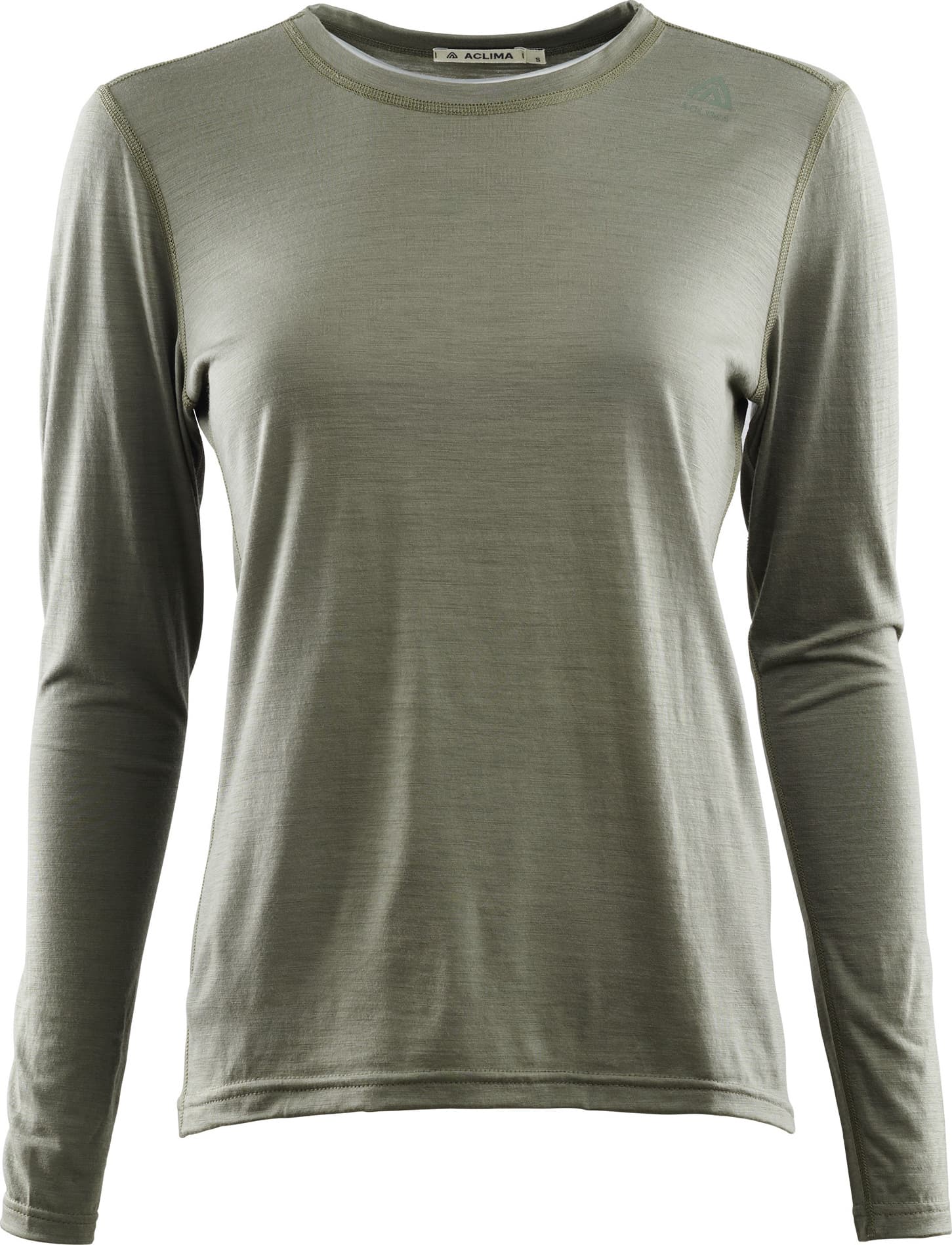 Aclima Aclima Women's LightWool 140 Undershirt Long Sleeve Ranger Green