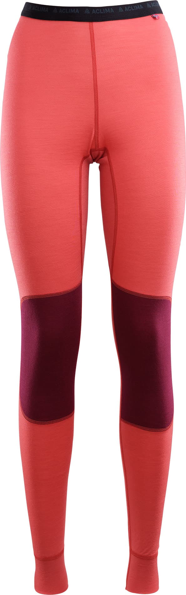 Aclima Aclima LightWool Reinforced Longs Woman Baked Apple/Zinfandel