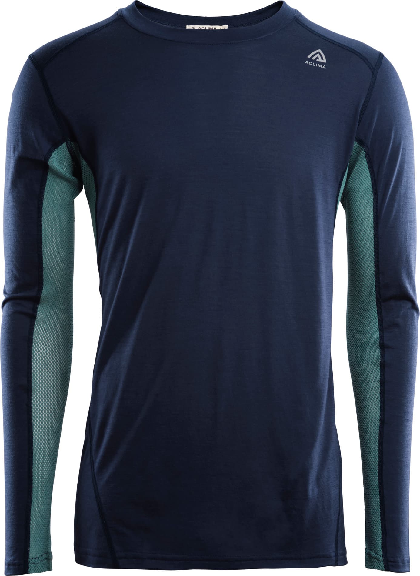 Aclima Aclima LightWool Sports Shirt Man Navy Blazer/North Atlantic