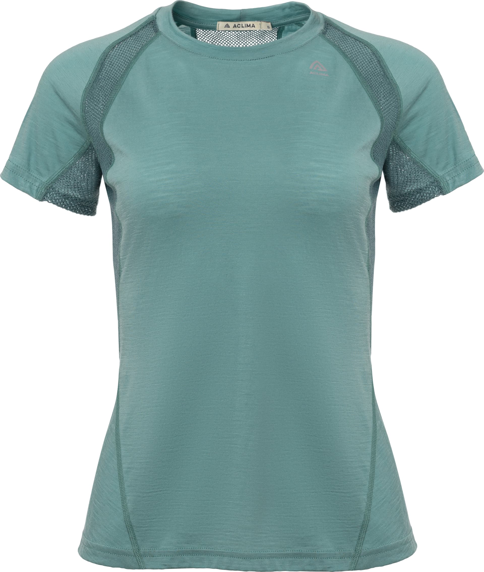 Aclima Aclima Women's LightWool Sports T-shirt Oil Blue/North Atlantic