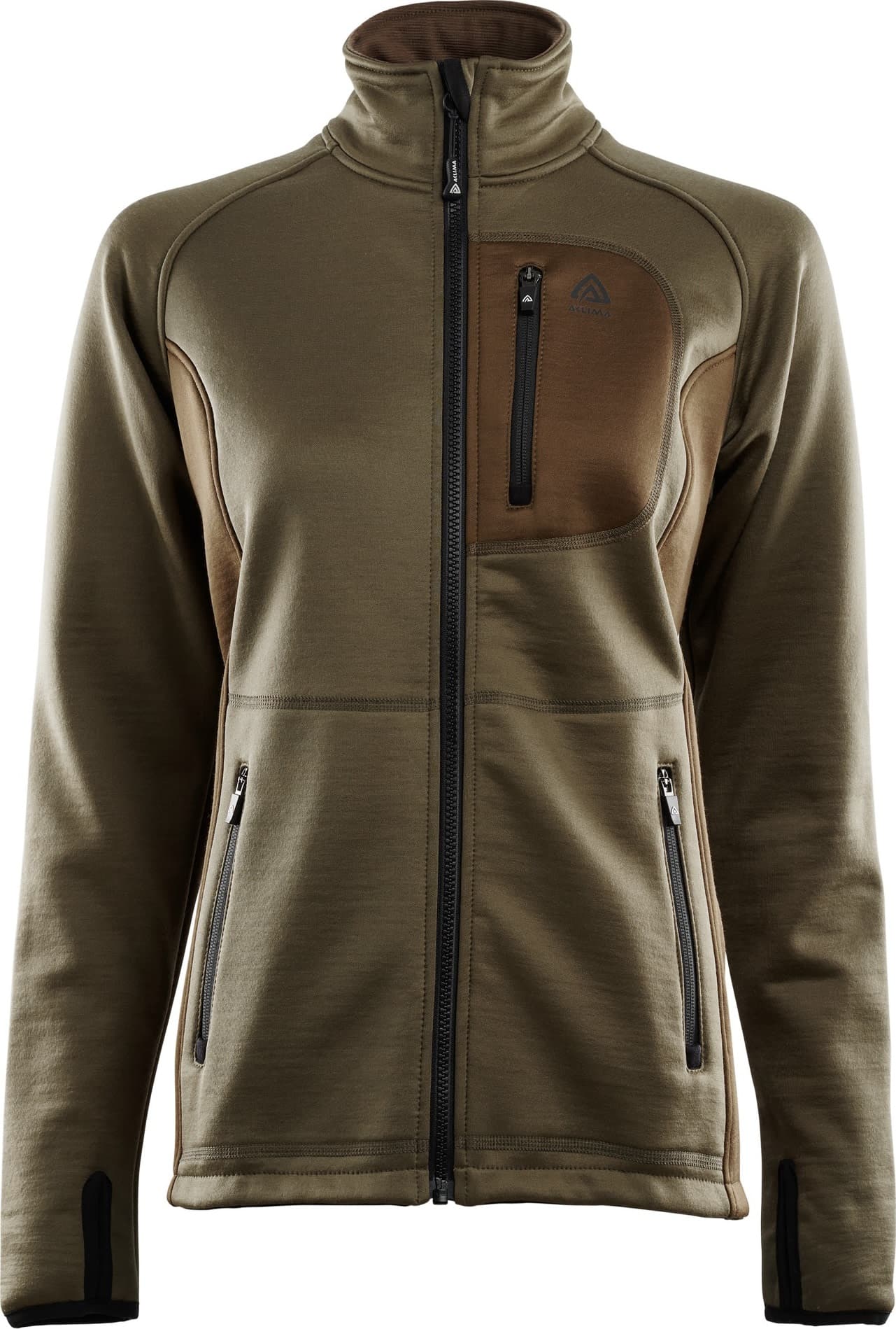 Aclima Aclima Women's WoolShell Jacket Capers/Dark Earth