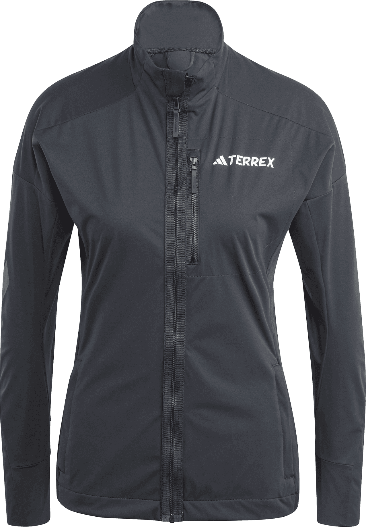 Adidas Women's Terrex Xperior Cross Country Ski Soft Shell Jacket Black