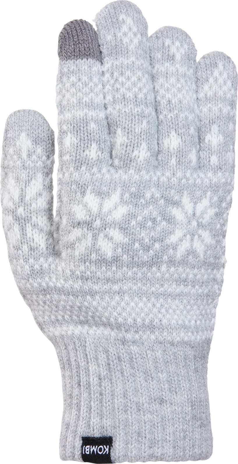 Kombi Kombi Unisex Nordic Jacquard Gloves Platinum