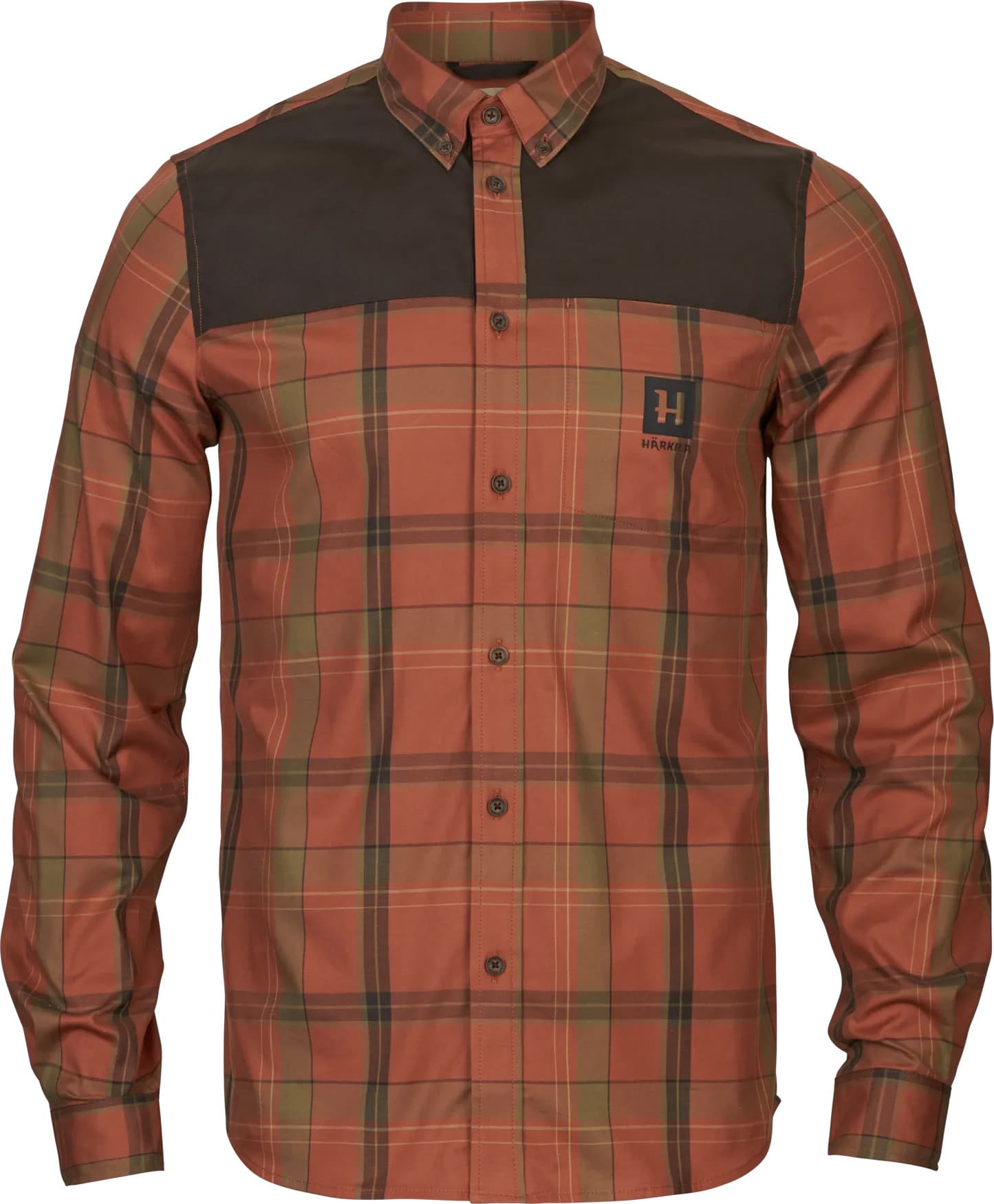 Härkila Härkila Men's Anker LS Shirt Arabian Spice