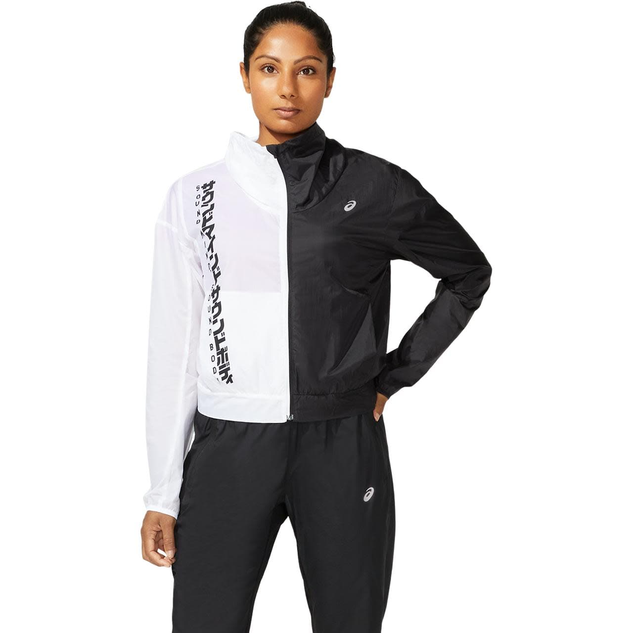 Asics Asics Women's SMSB Run Jacket Performance Black/Brilliant Wh