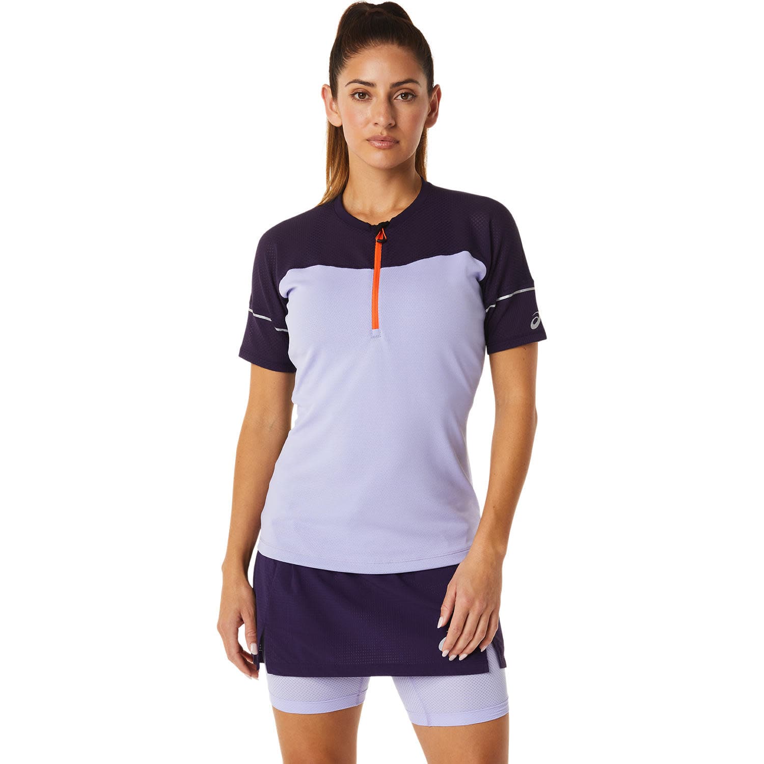 Asics Asics Women's Fujitrail Top Vapor/Night Shade