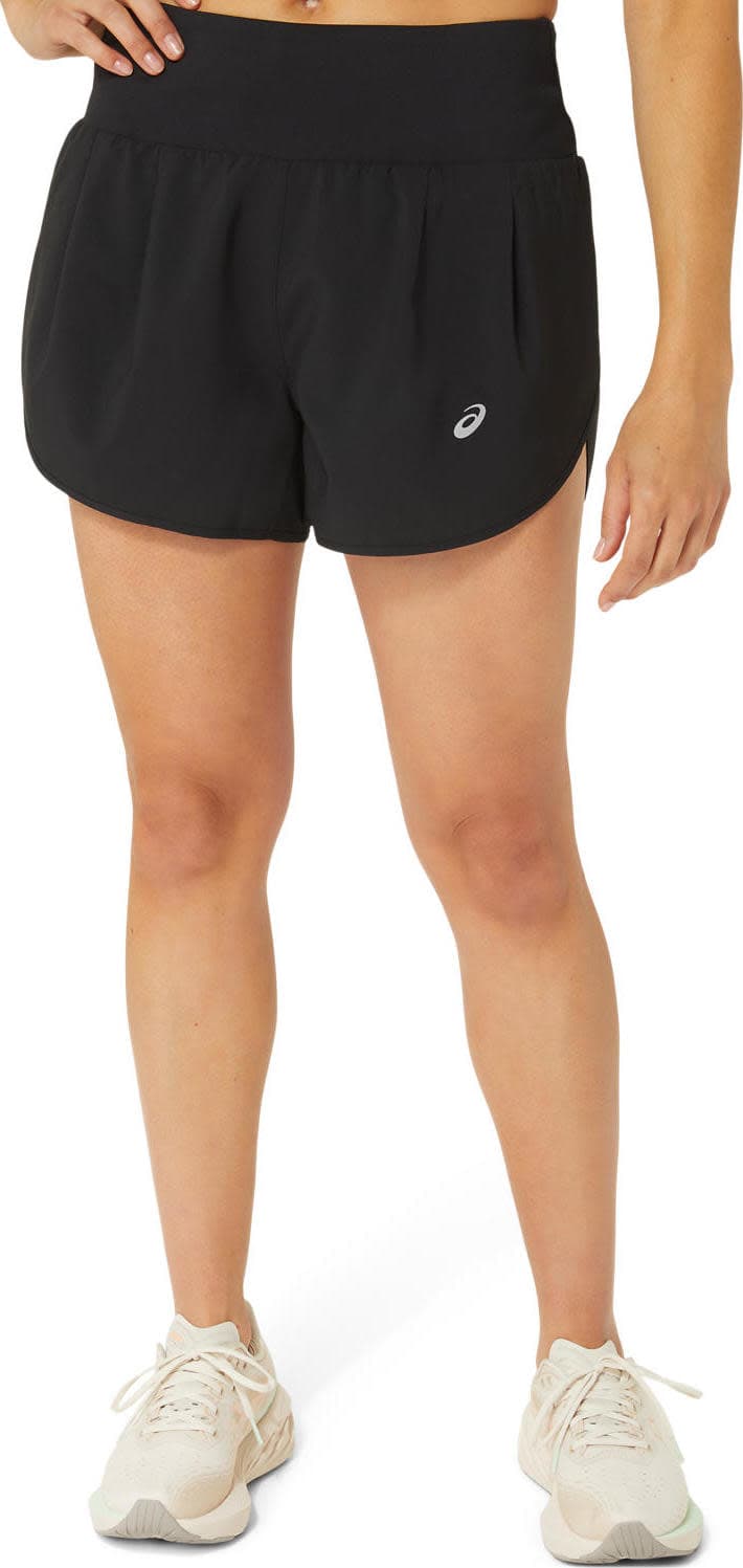 Asics Women's Road 3.5in Short Performance Black