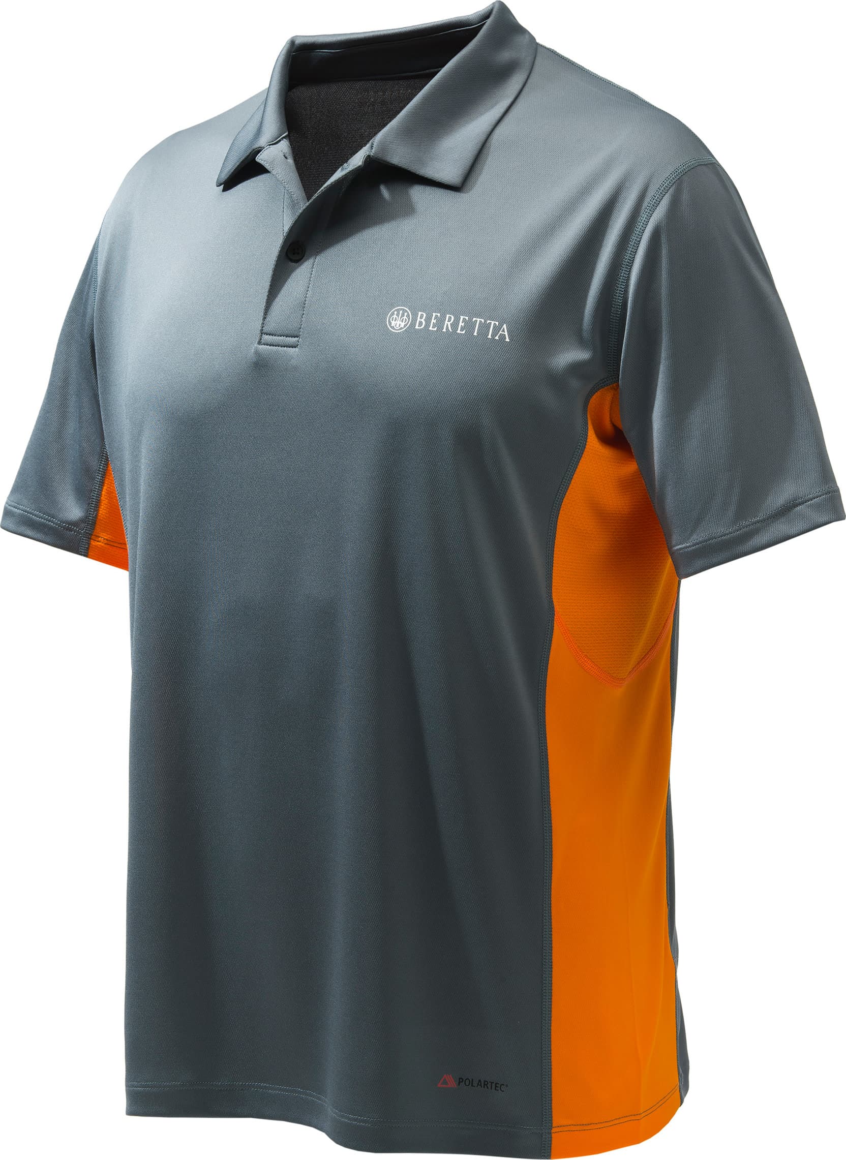Beretta Beretta Unisex Flash Tech Polo Grey Castlerock