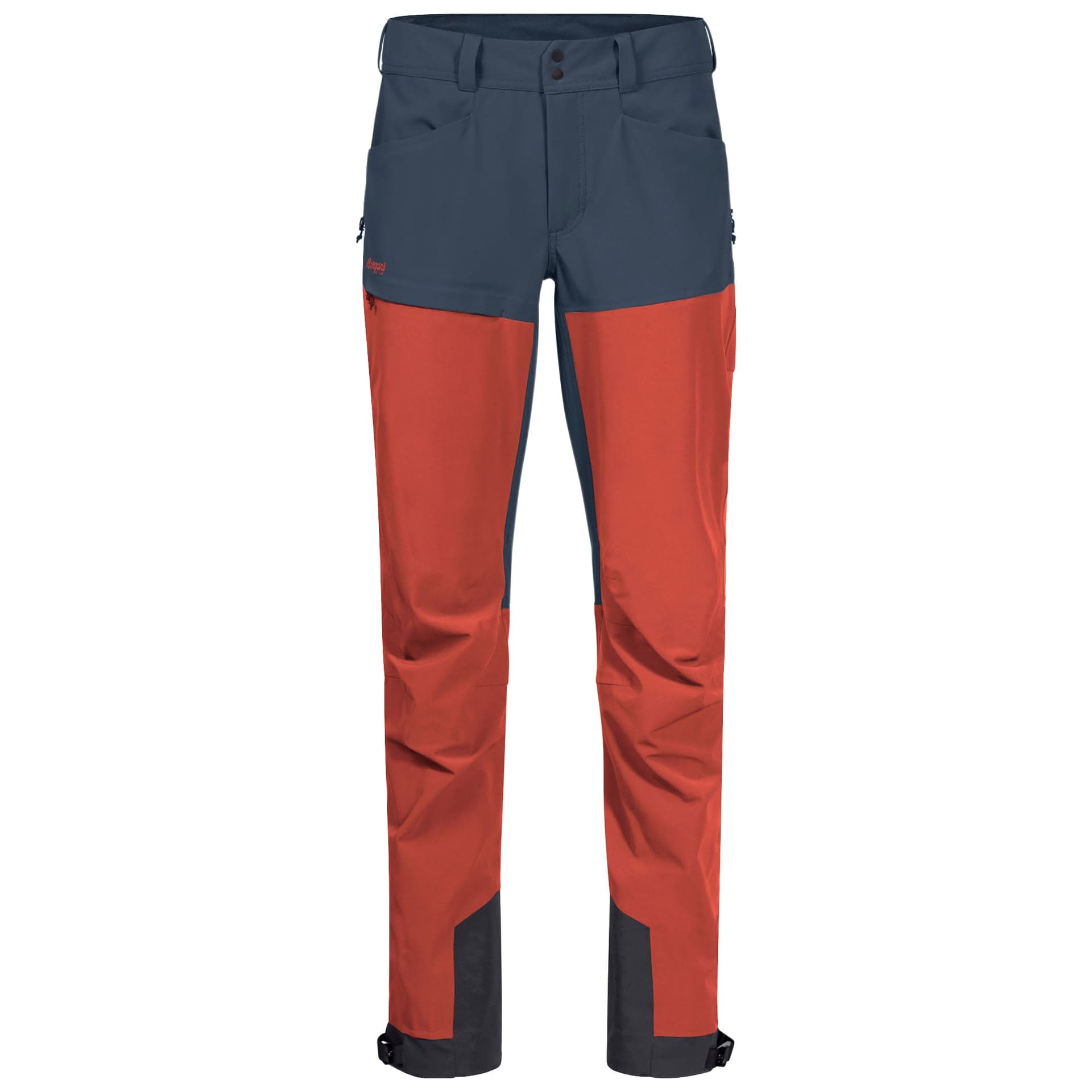 Bergans Women's Bekkely Hybrid Pant Brick/Orion Blue