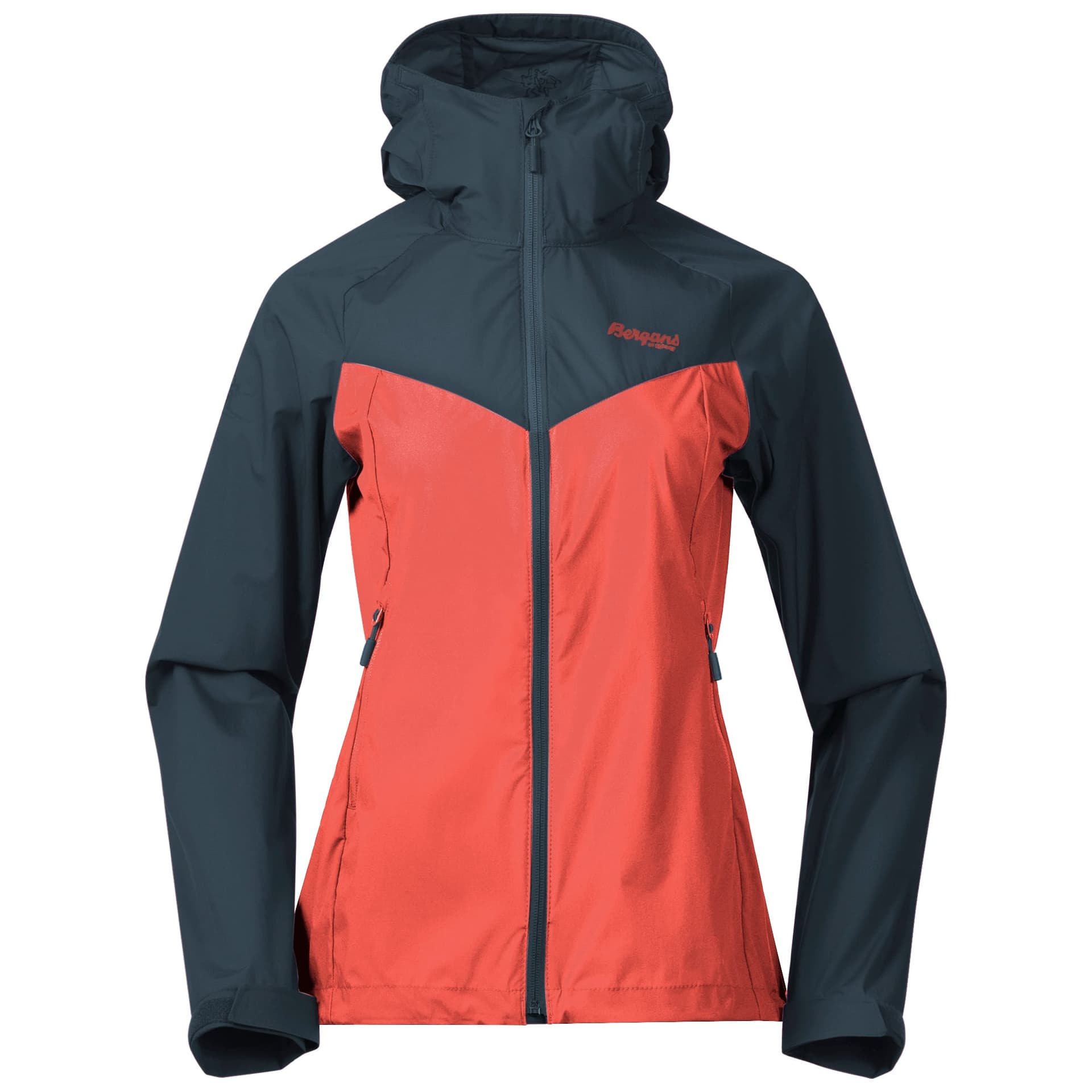 Bergans Bergans Women's Microlight Jacket Brick/Orion Blue