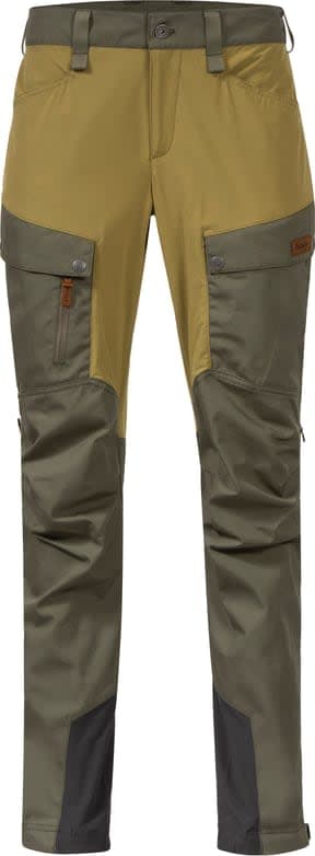 Bergans Women's Nordmarka Favor Outdoor Pants Green Mud/Olive Green