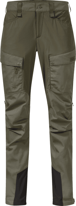 Bergans Women's Nordmarka Favor Outdoor Pants Green Mud/Dark Green Mud