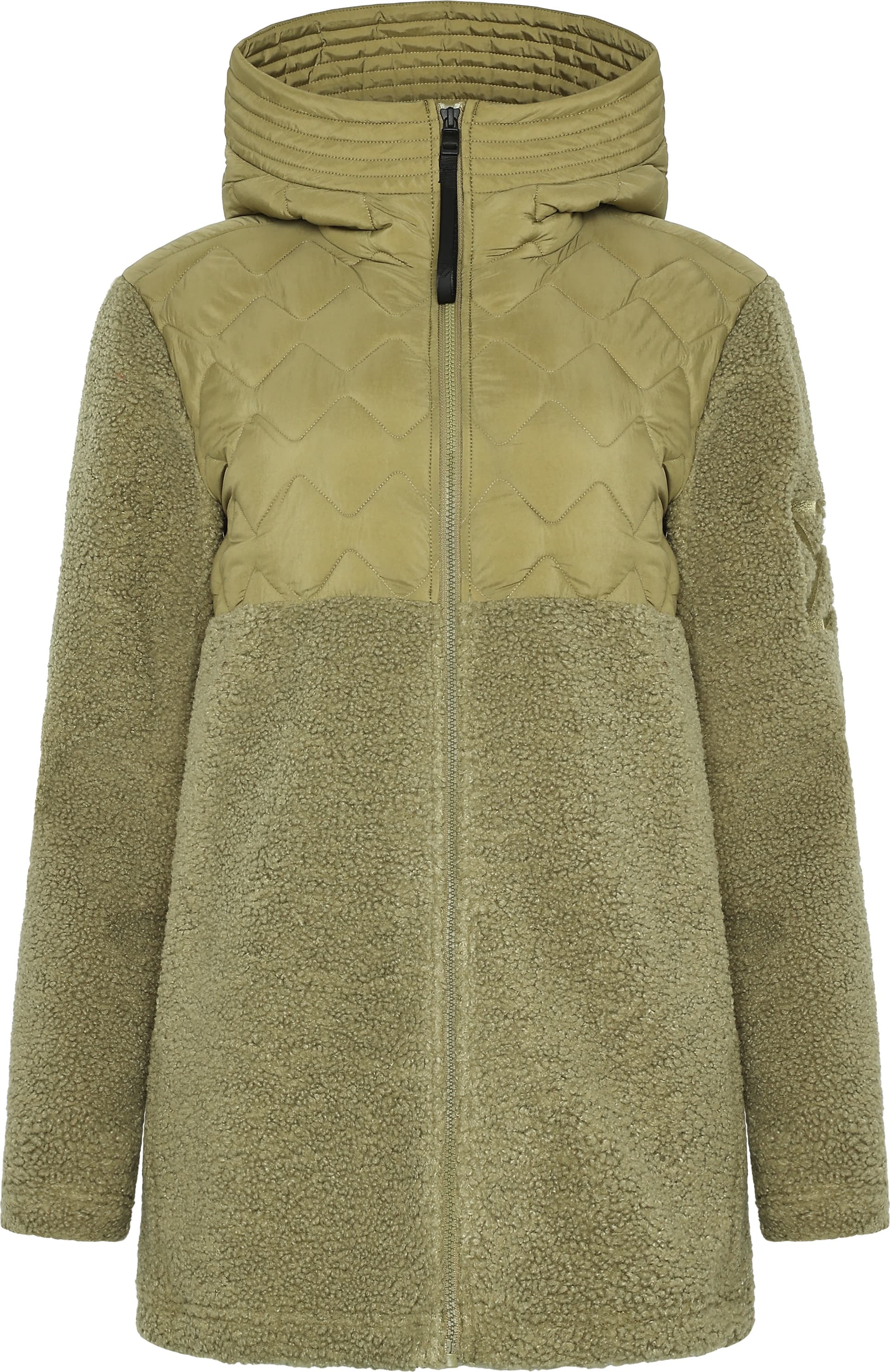 Didriksons Women's Bibi Full Zip 2 Olive Green
