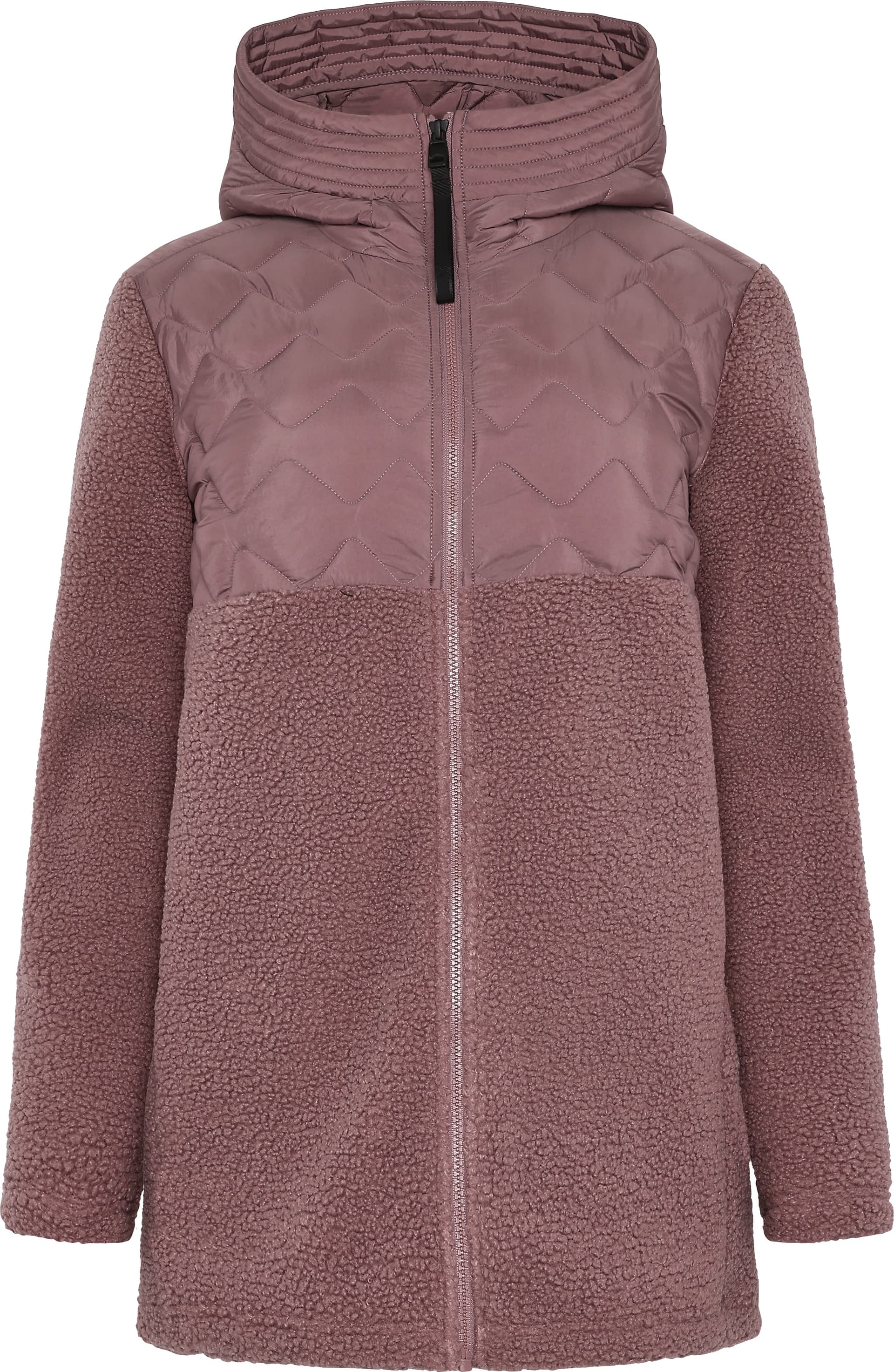 Didriksons Women's Bibi Full Zip 2 Faded Wine