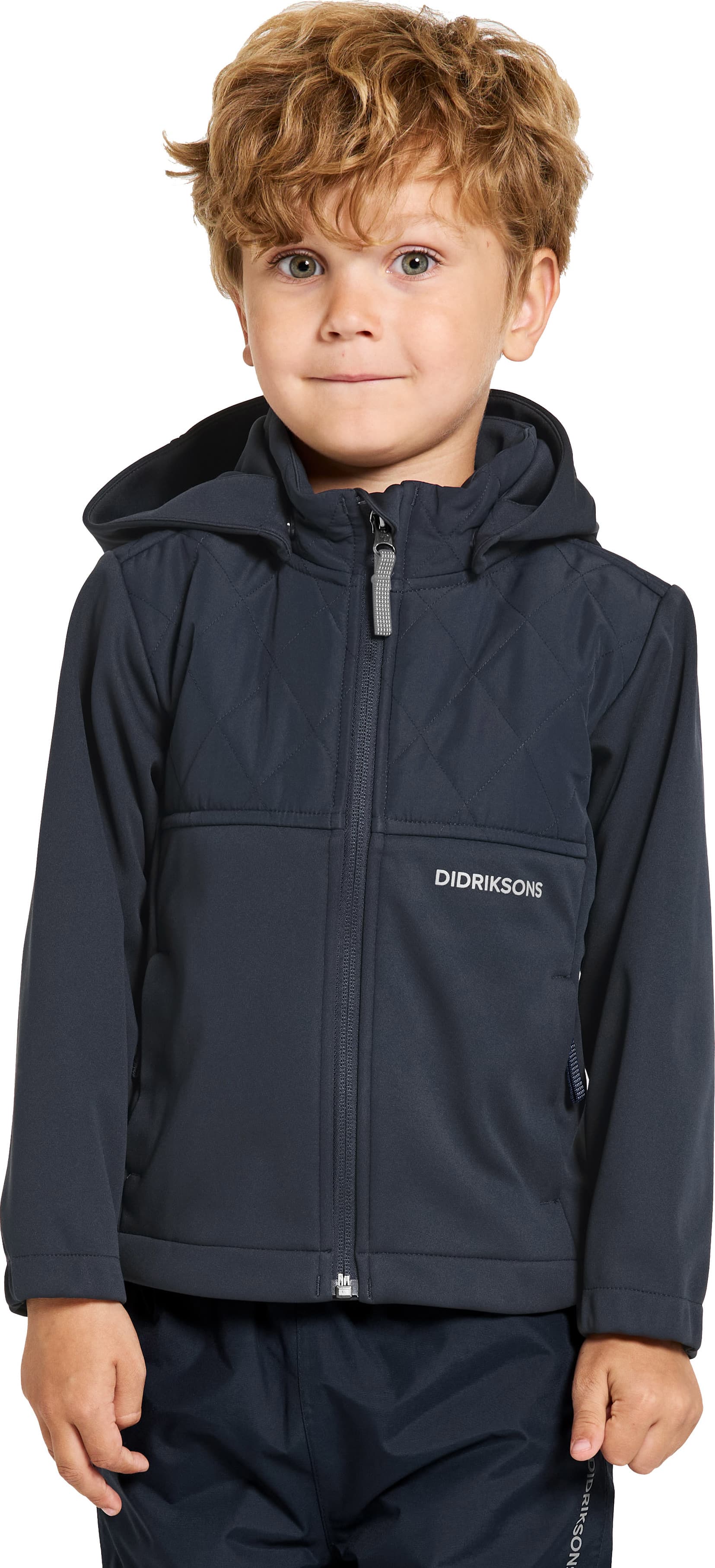 Didriksons Kids' Briska Jacket 6 Navy
