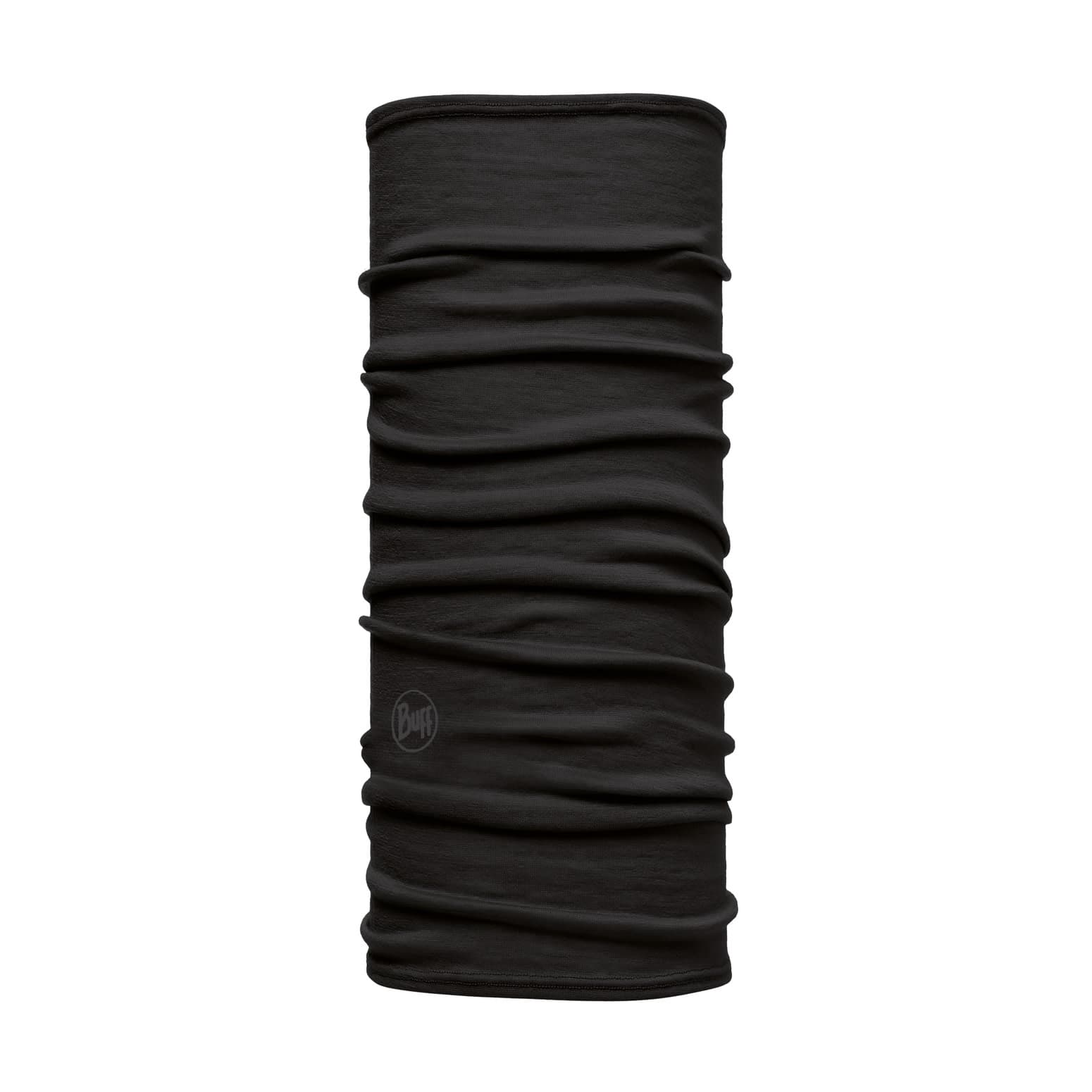 Buff Buff Kids' Lightweight Merino Wool Tubular Solid Black