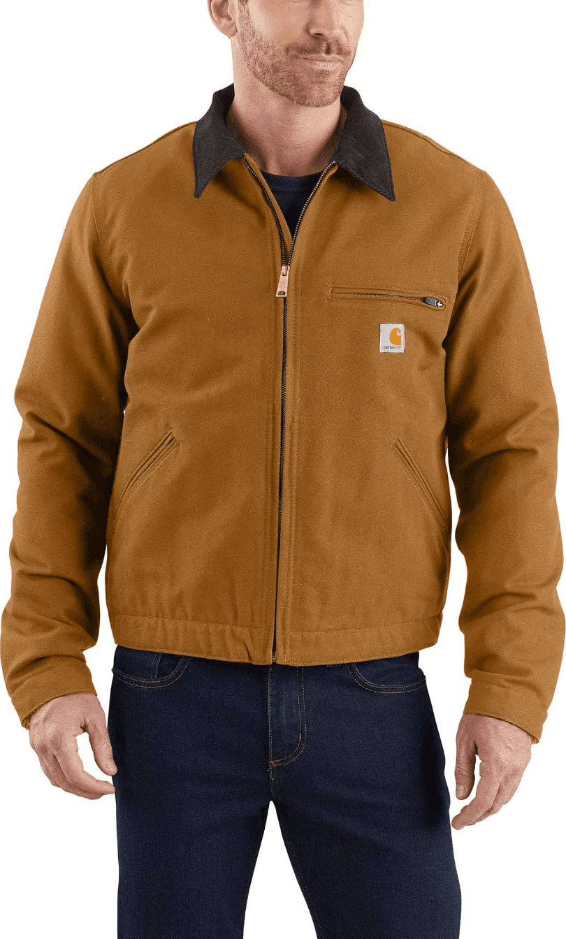 Carhartt Carhartt Men's Duck Detroit Jacket Carhartt® Brown