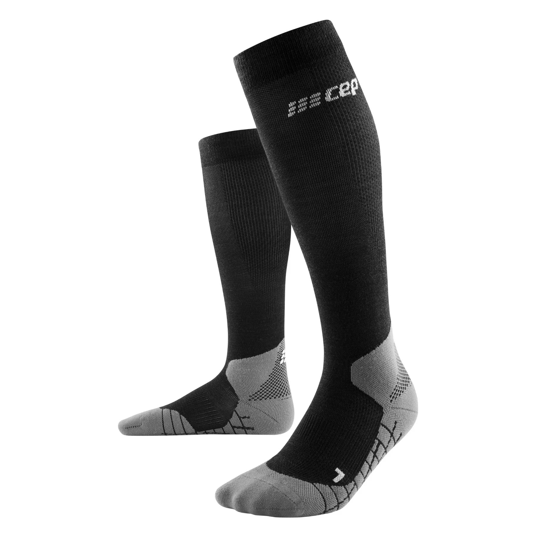 CEP CEP Women's Hiking Light Merino Tall Compression Socks Black