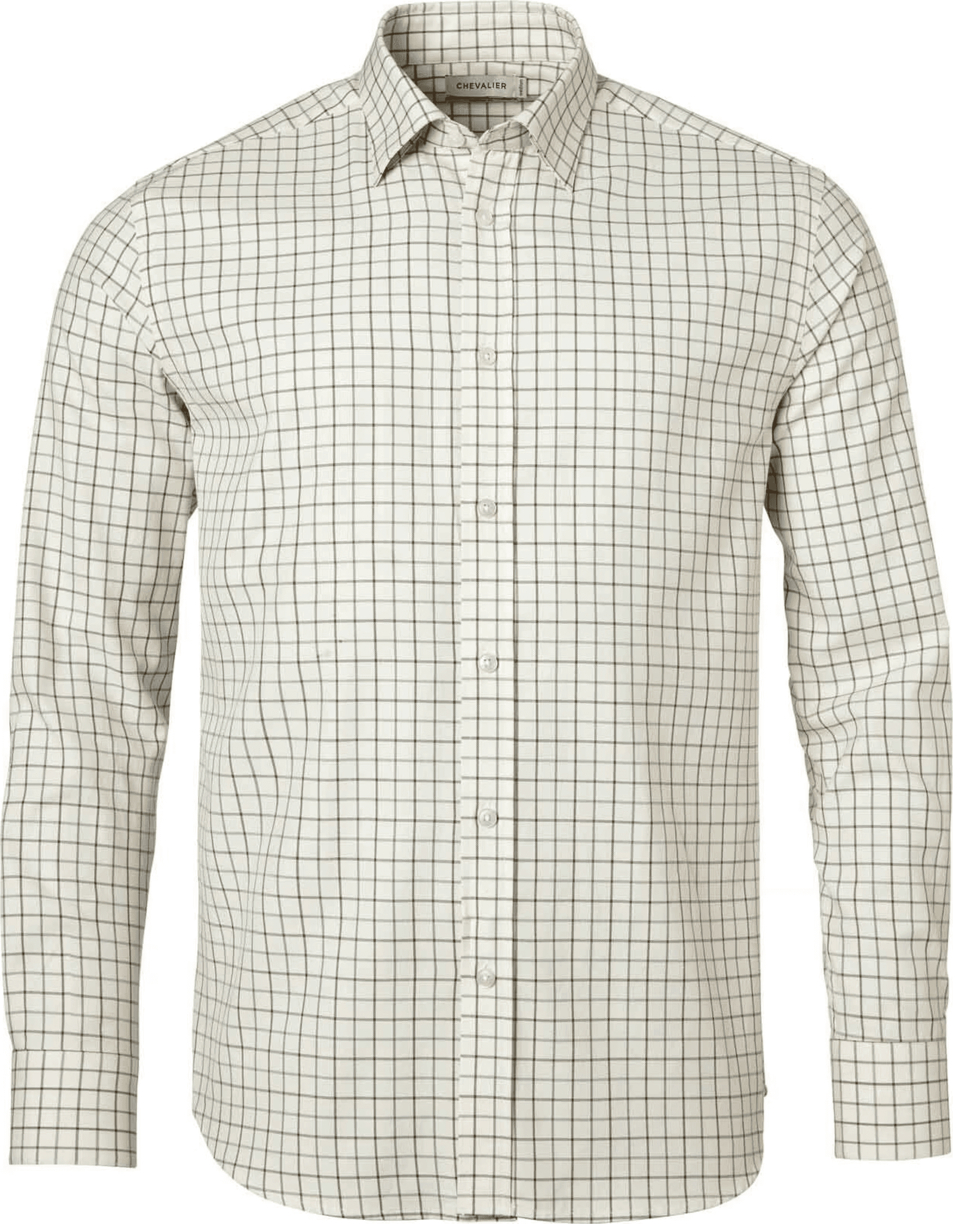 Chevalier Men's Luton Shirt Hunter Green Tattersall