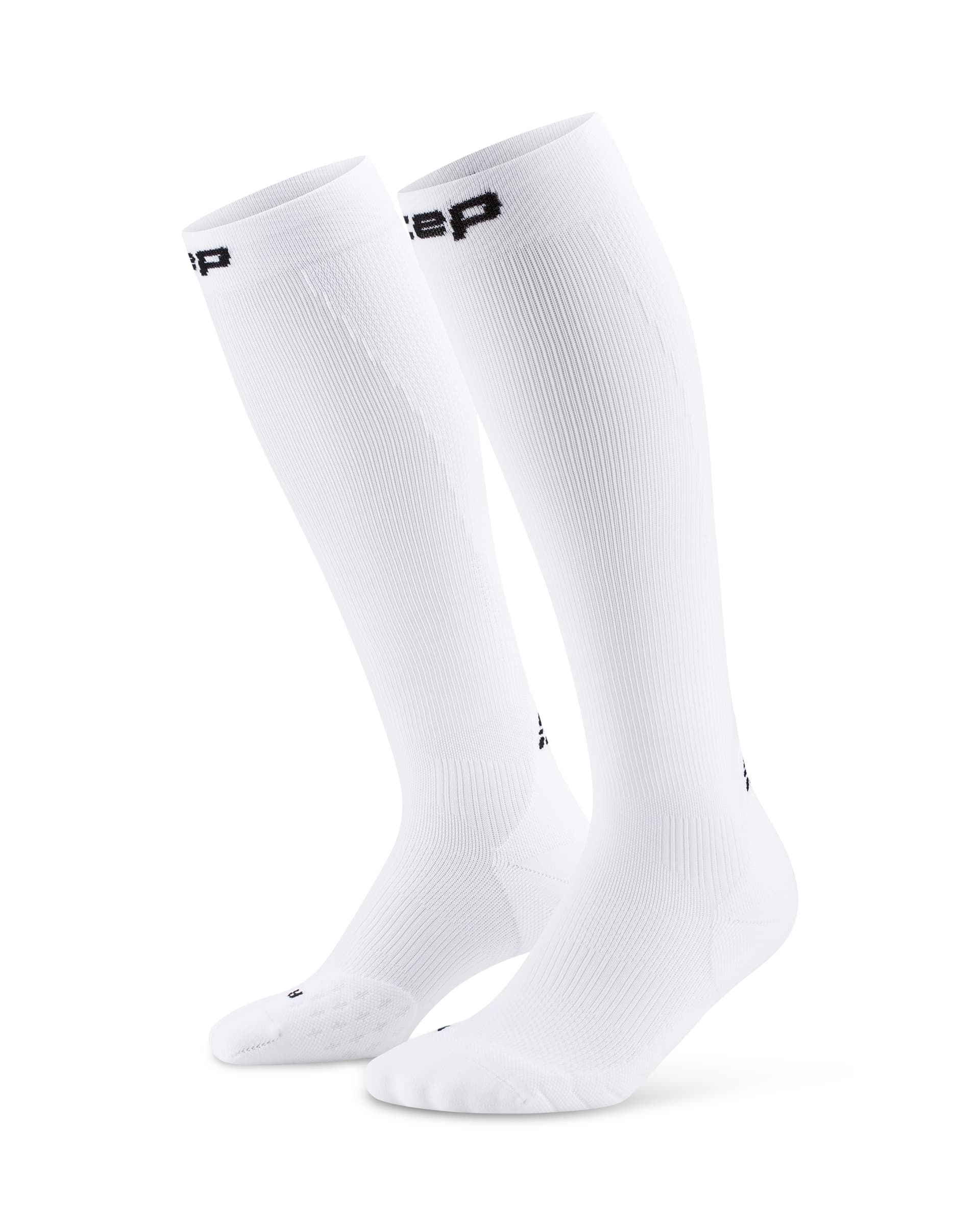 CEP Men's Run Socks Tall 5.0 White