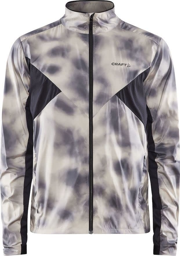 Craft Men's Adv Essence Wind Jacket Ecru/Black