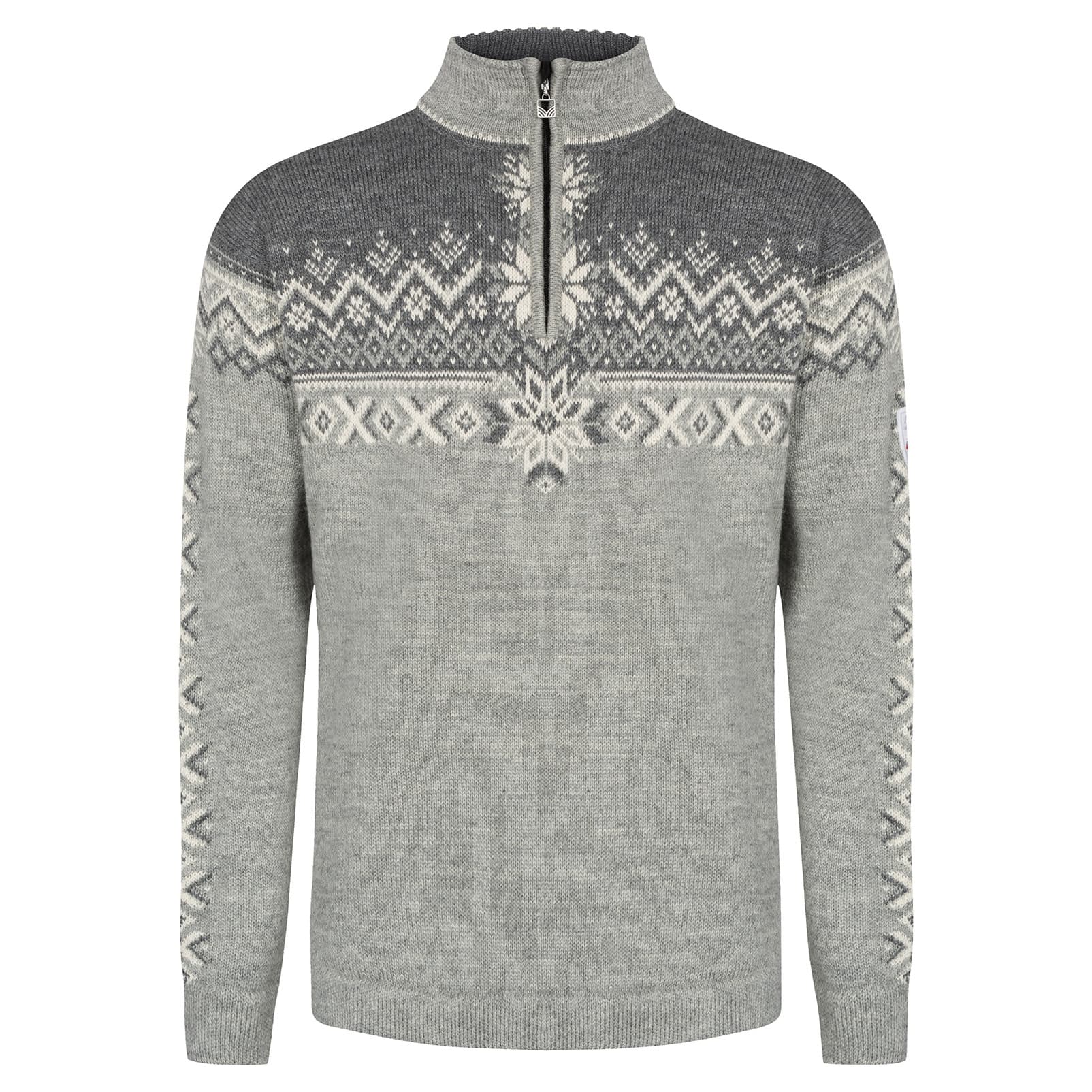 Dale of Norway 140th Anniversary Men's Sweater Lightcharcoal/Smoke/Offwhite