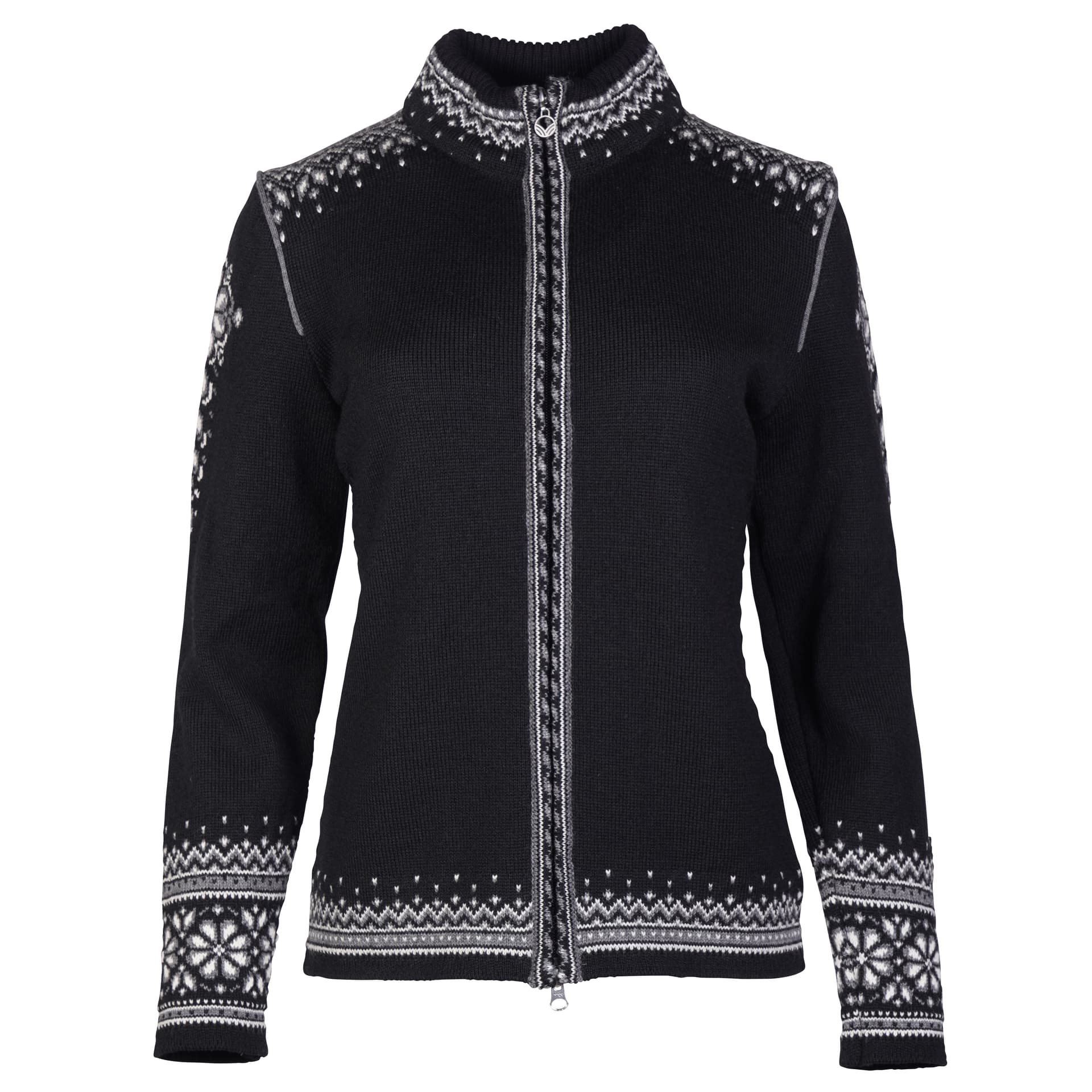 Dale of Norway Dale of Norway Women's 140th Anniversary Jacket Black/Offwhite/Smoke