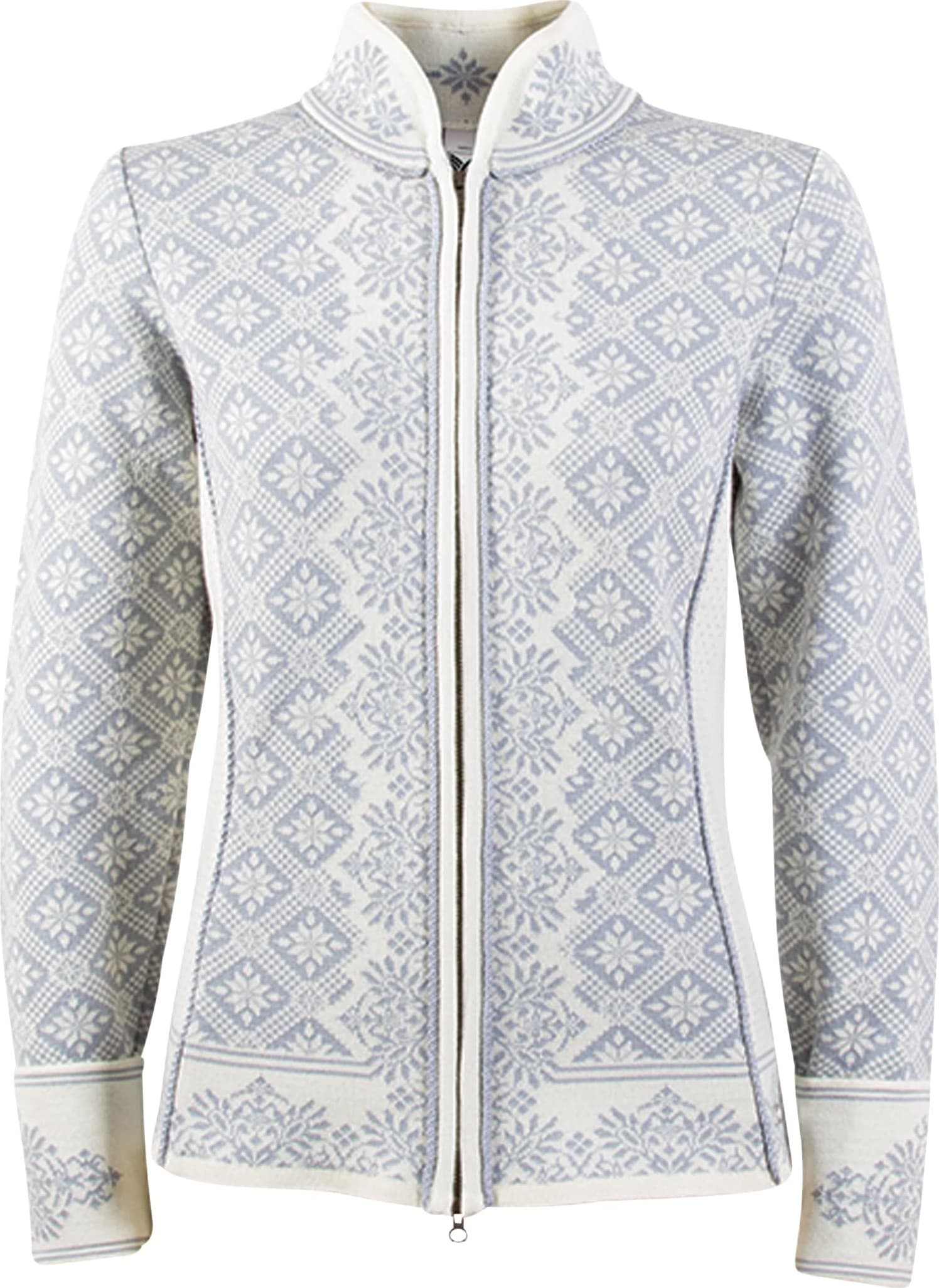 Dale of Norway Dale of Norway Christiania Women's Jacket Offwhite/Metalgrey