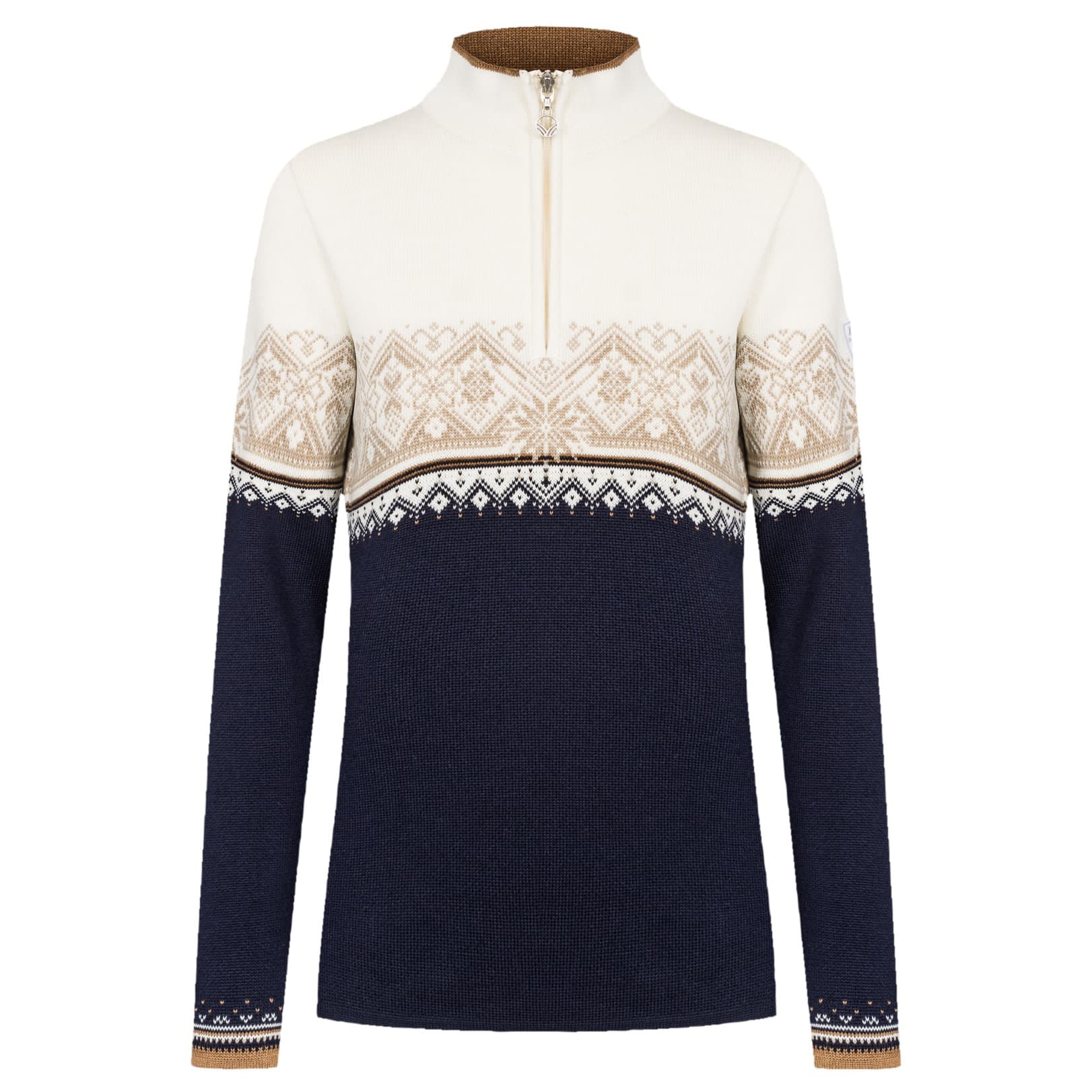 Dale of Norway Dale of Norway Women's Moritz Sweater Navy/Bronze/Beige/Offwhite