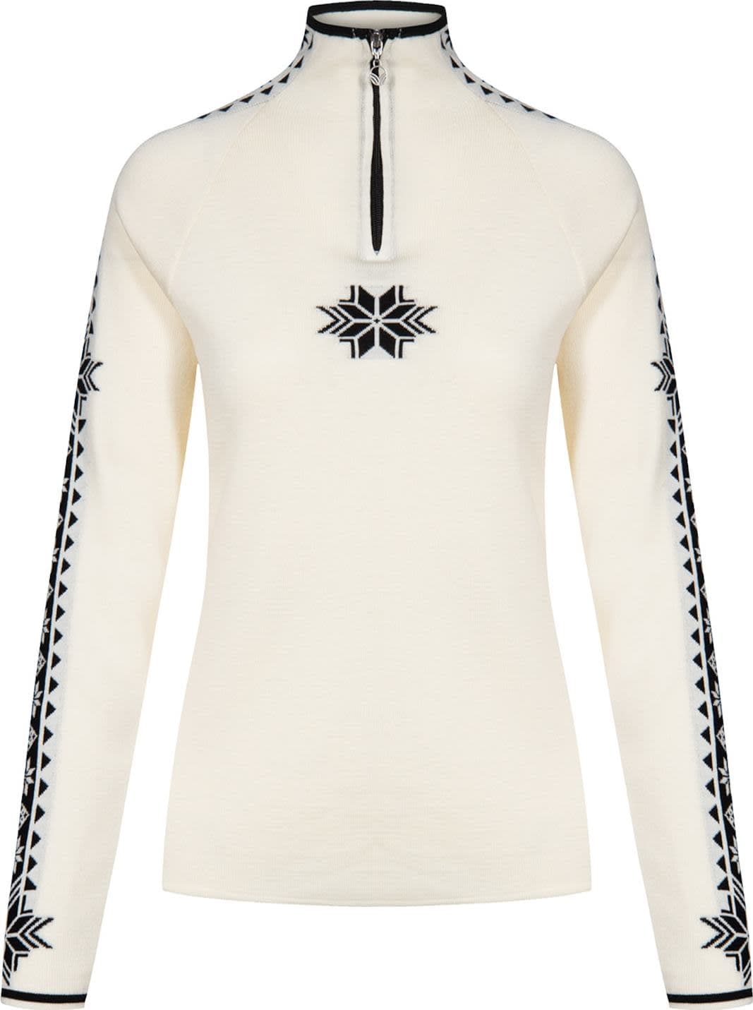 Dale of Norway Women's Geilo Sweater Offwhite Black
