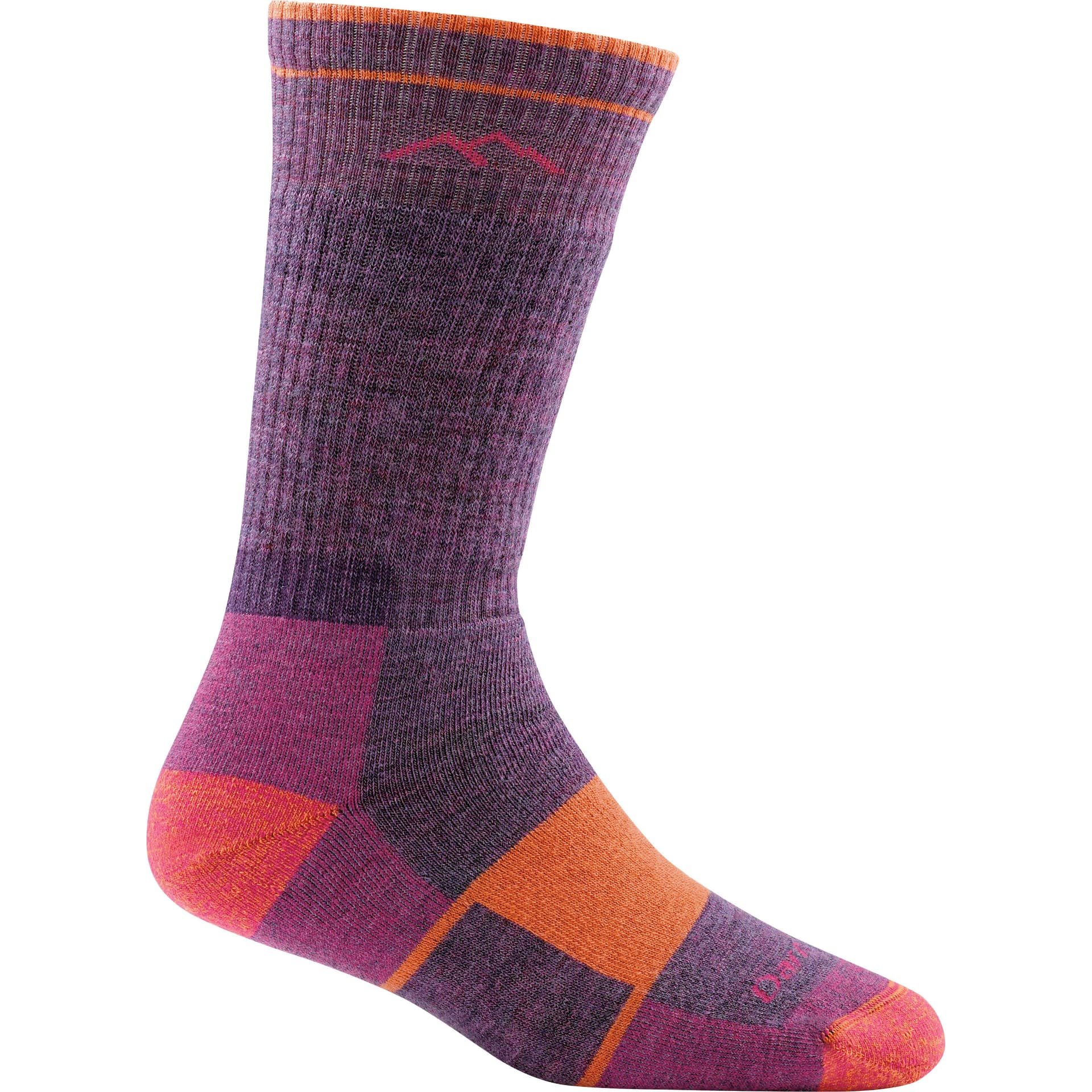 Darn Tough Darn Tough Women's Hiker Boot Sock Full Cushion Plum Heather