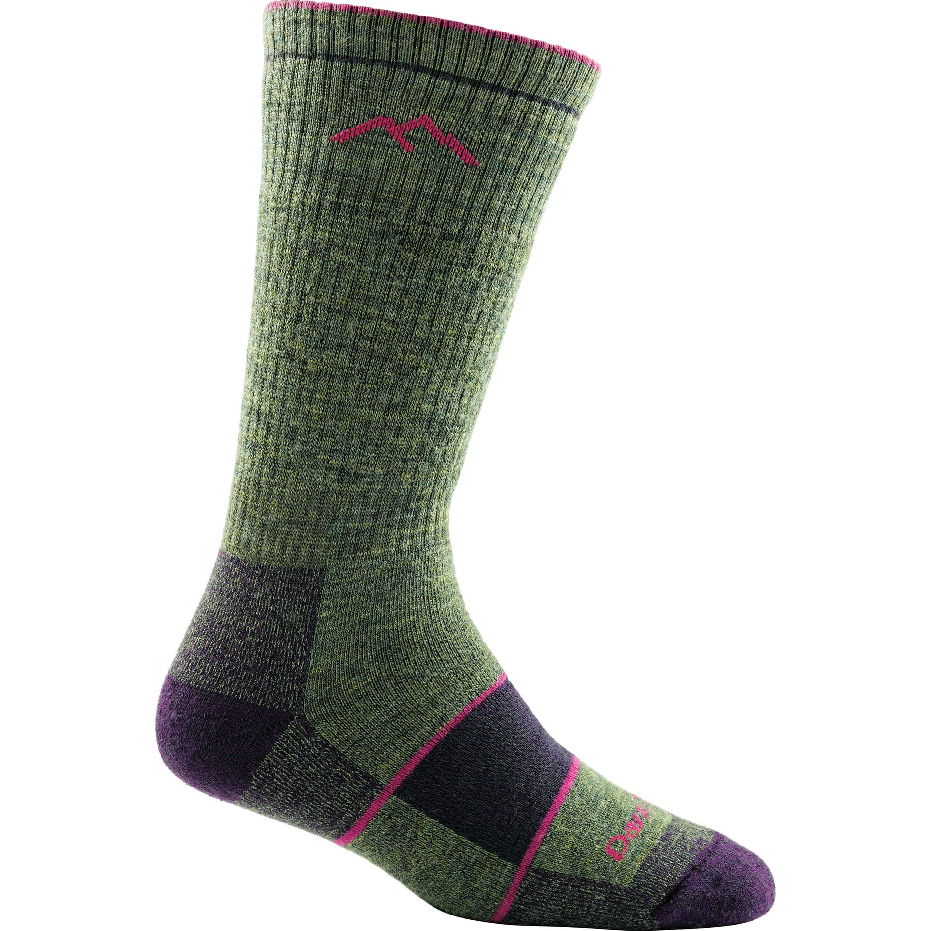 Darn Tough Darn Tough Women's Hiker Boot Sock Full Cushion Moss Heather