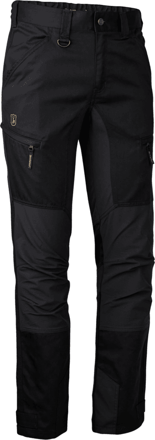 Deerhunter Deerhunter Men's Rogaland Stretch Trousers with Contrast Black