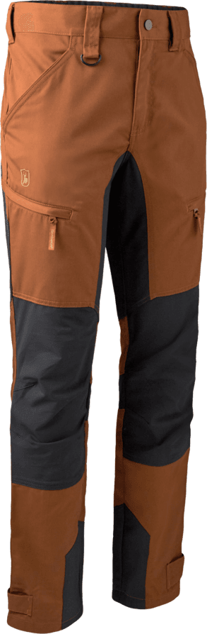 Deerhunter Deerhunter Men's Rogaland Stretch Trousers with Contrast Burnt Orange