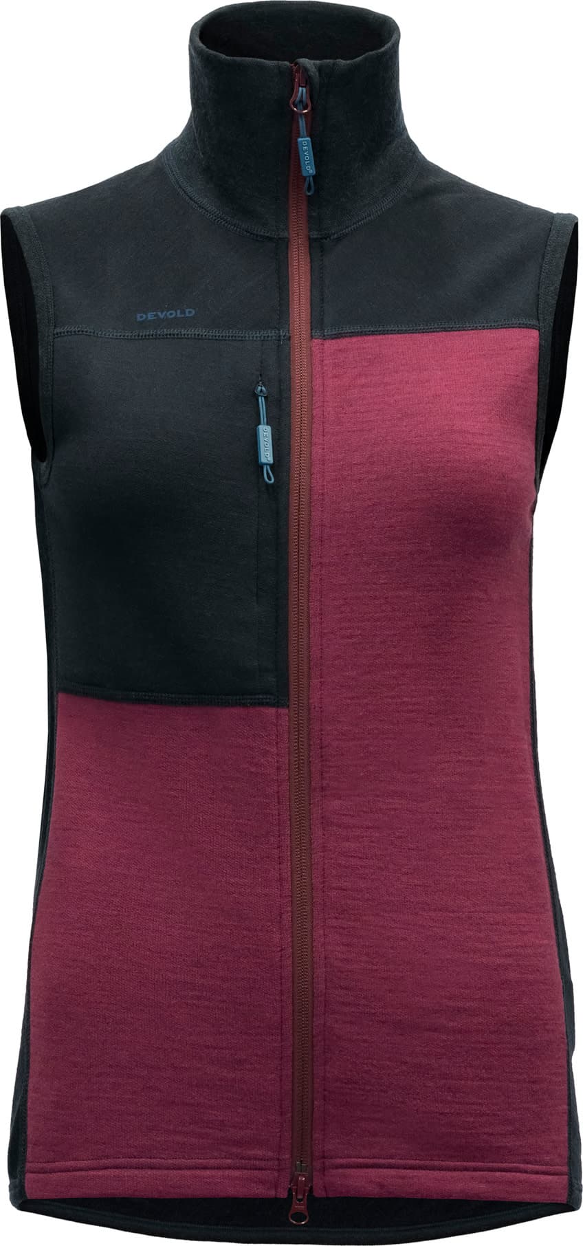 Devold Devold Women's Nibba Hiking Vest Ink/Beetroot