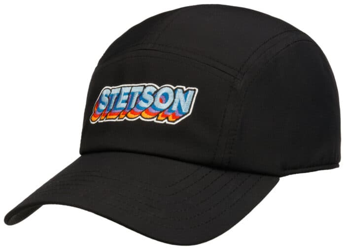 Stetson Stetson 5-Panel Stacked Letters Cap Black